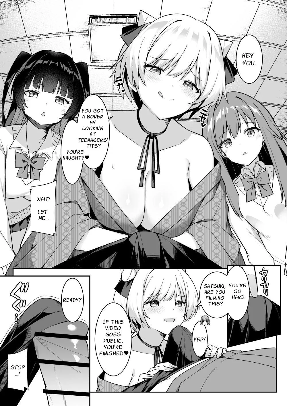 Shuugaku Ryokou de Onsen Ryokan ni Kita Gal, Nakai no Dekachinpo de Wakarase Zecchou 9