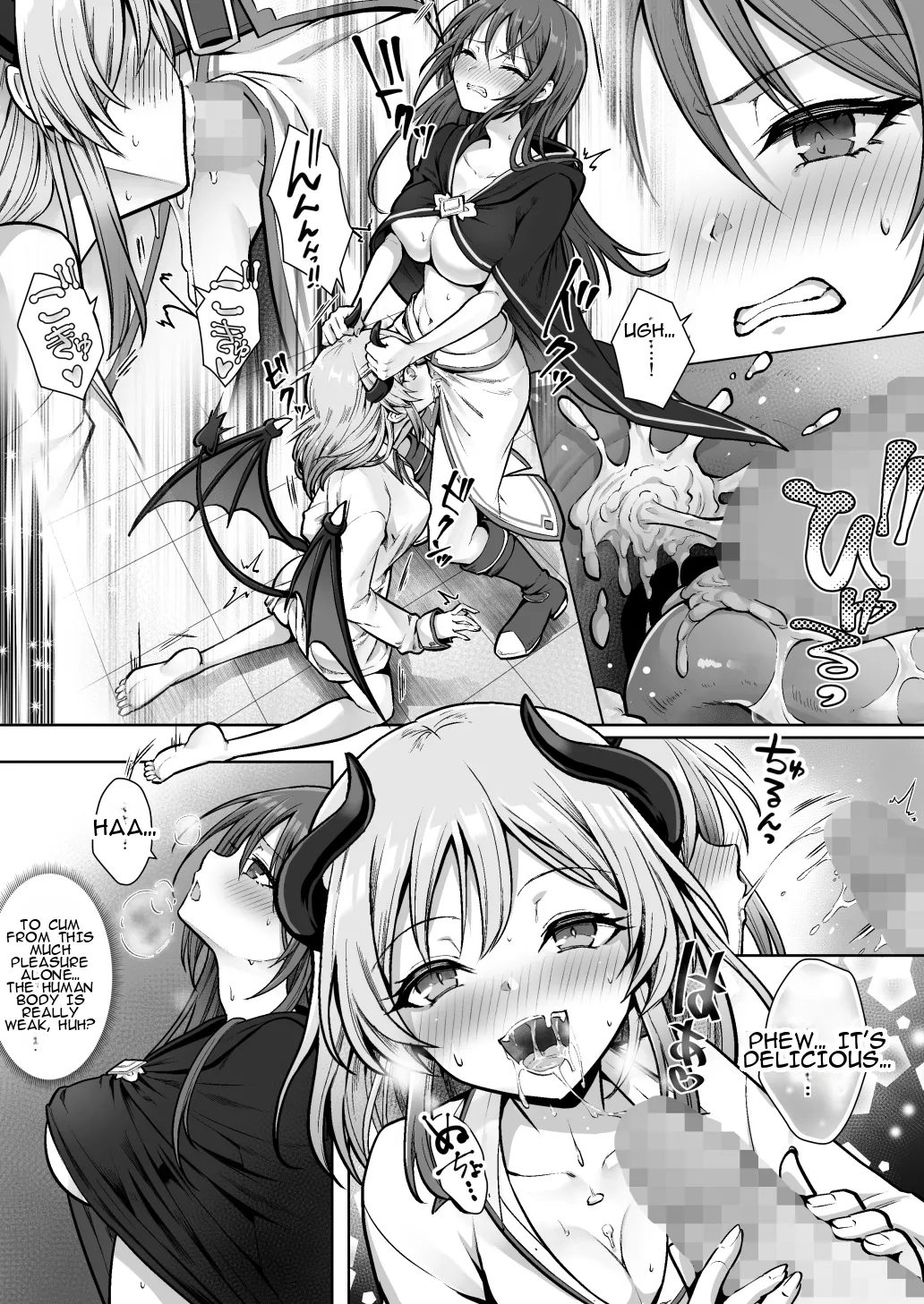 Shuzoku Henkou no Trap de Ningen Kenshi Osu ga Mesu Succubus ni! 12