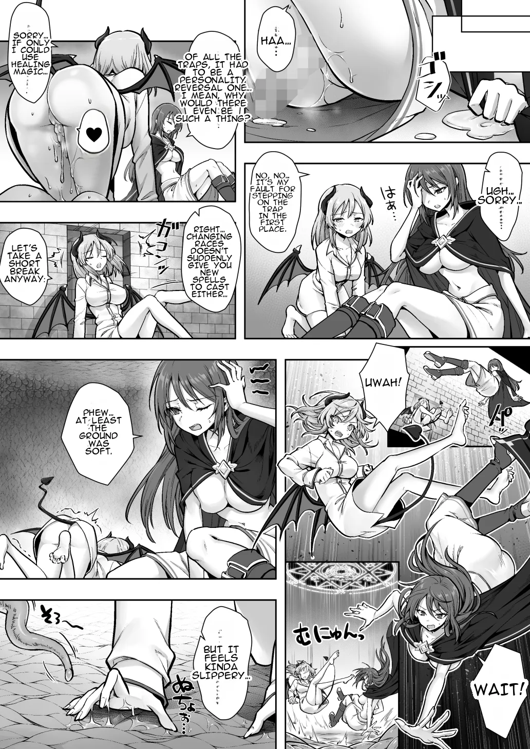 Shuzoku Henkou no Trap de Ningen Kenshi Osu ga Mesu Succubus ni! 19