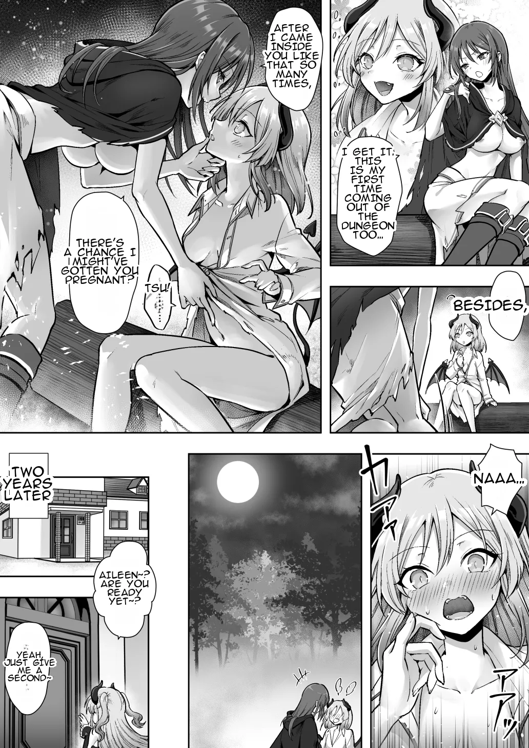Shuzoku Henkou no Trap de Ningen Kenshi Osu ga Mesu Succubus ni! 29