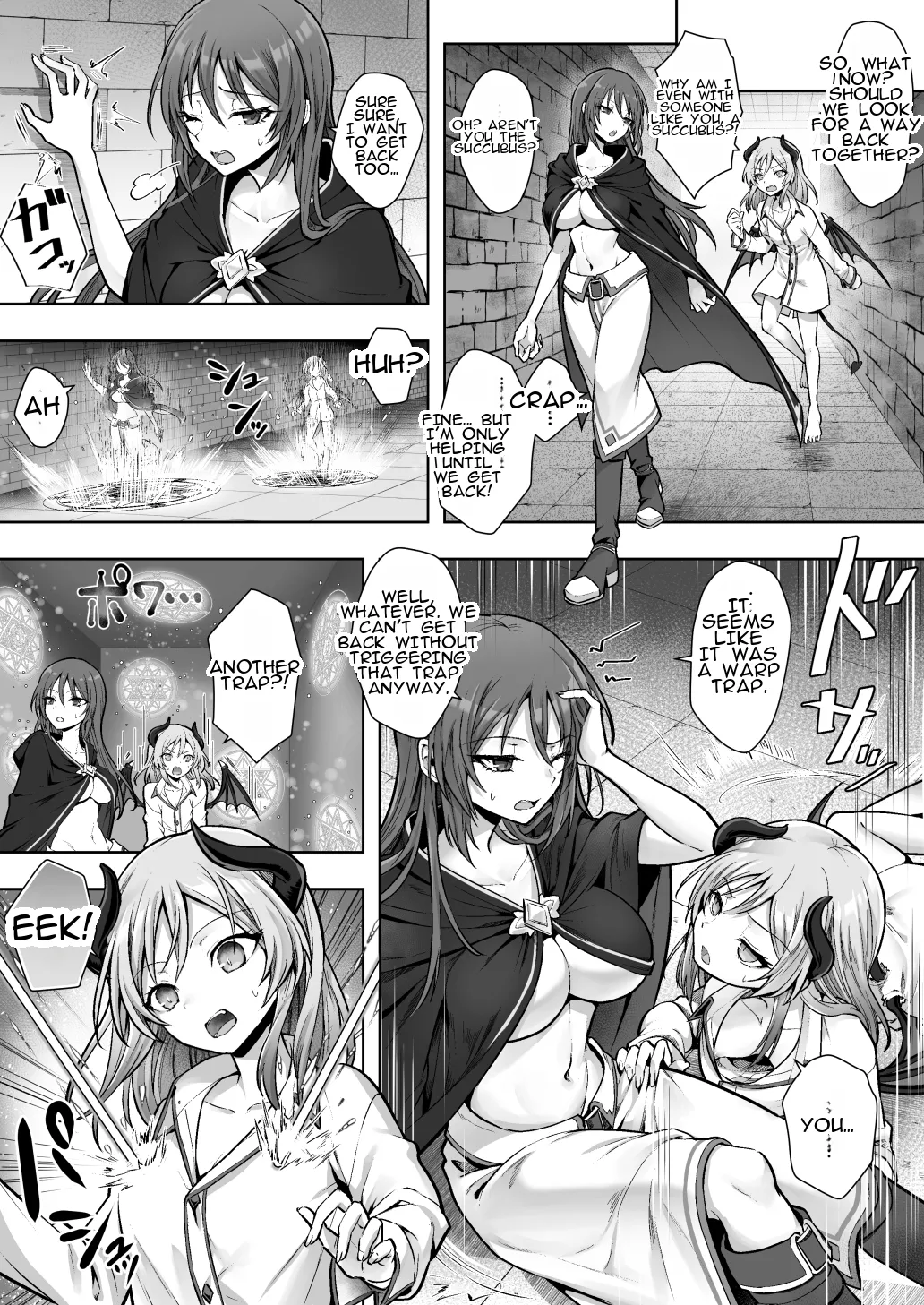Shuzoku Henkou no Trap de Ningen Kenshi Osu ga Mesu Succubus ni! 7
