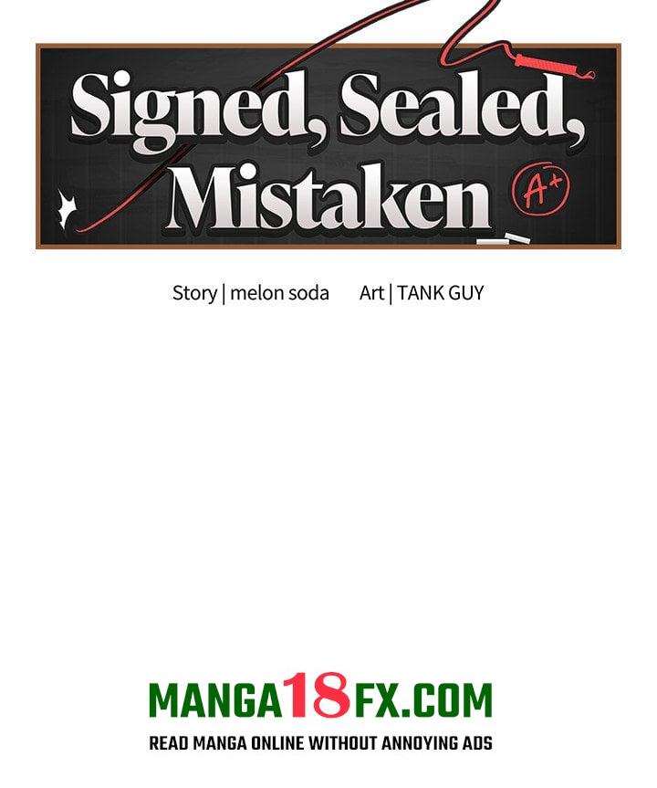 Signed, Sealed, Mistaken (Uncensored) 8