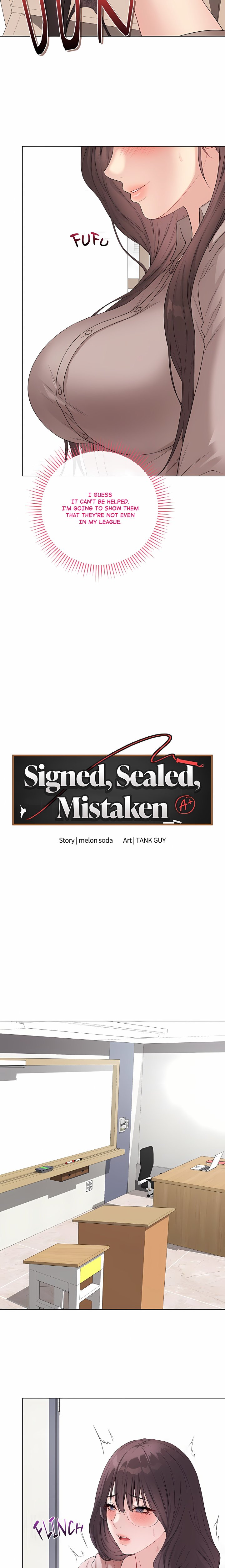 Signed, Sealed, Mistaken (Uncensored) 4