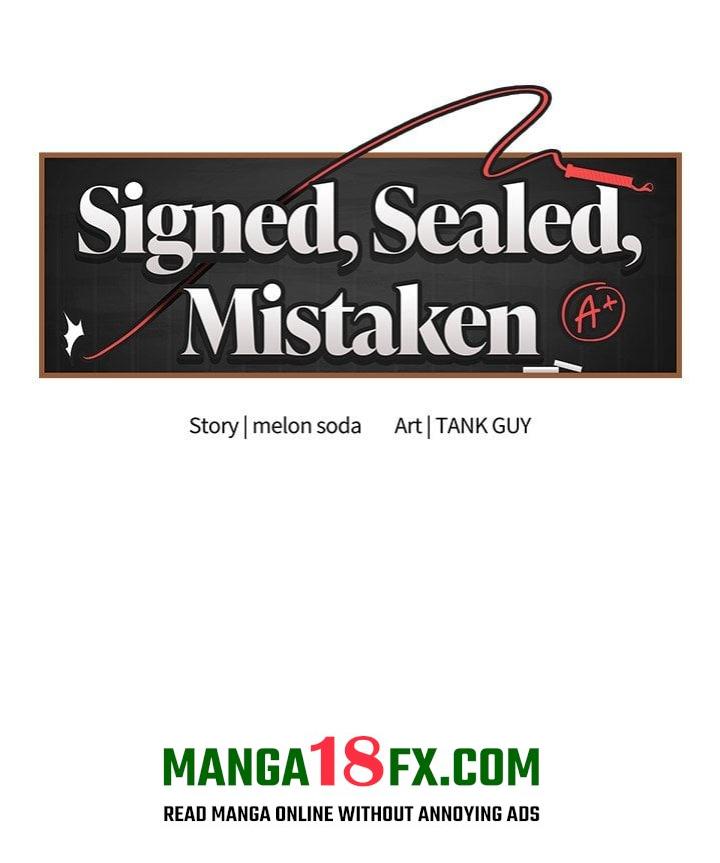 Signed, Sealed, Mistaken 11