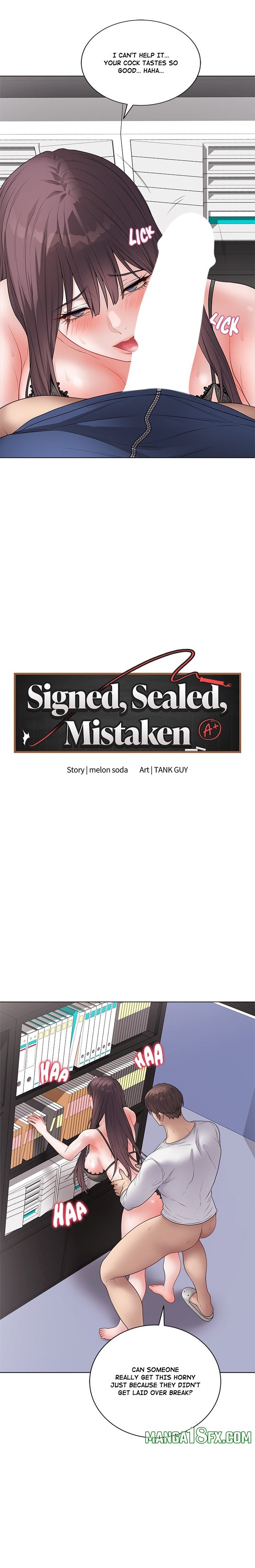 Signed, Sealed, Mistaken 8