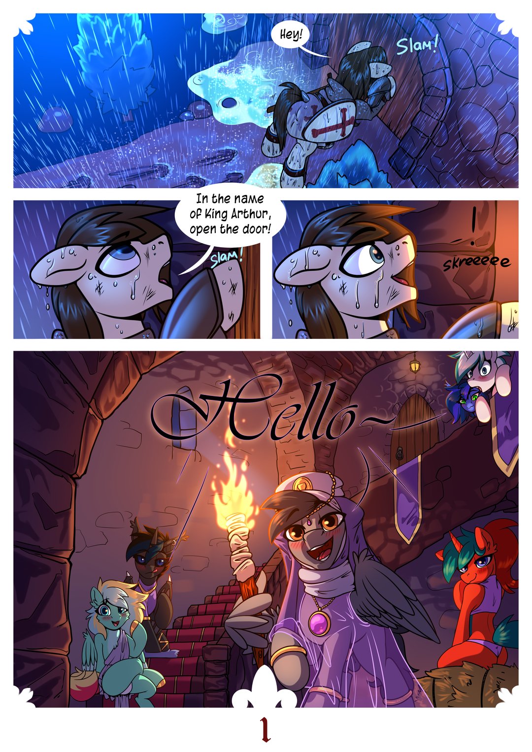 Sir Gallophad the Straight (Ongoing) Oneshot - Page 2