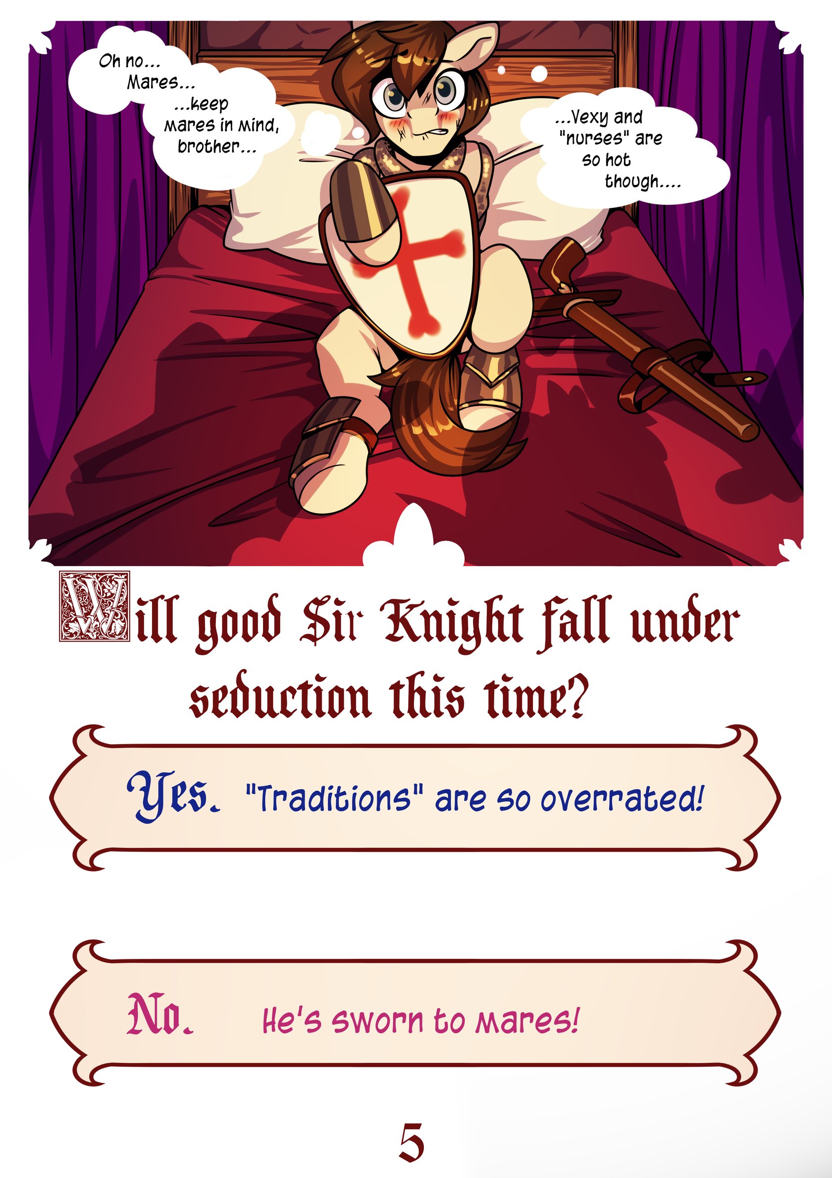 Sir Gallophad the Straight (Ongoing) Oneshot - Page 6