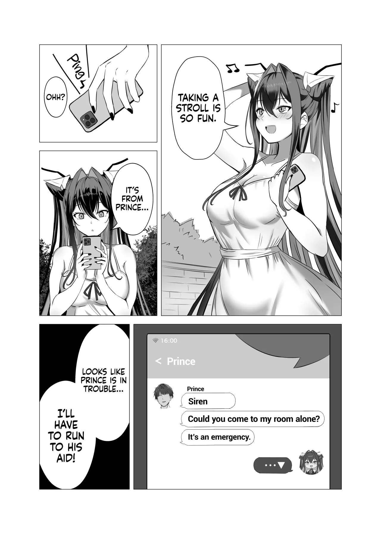 Siren to Chiisaku Natta Shikikan 3
