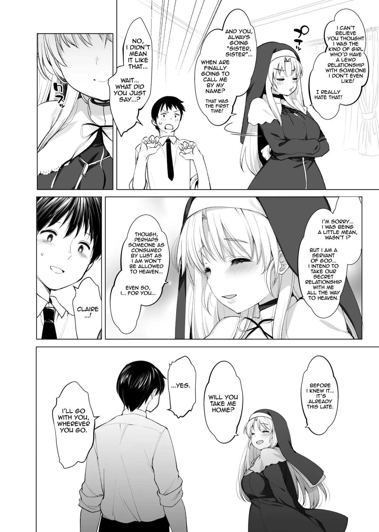 Sister Cleaire no Midara na Himitsu 25