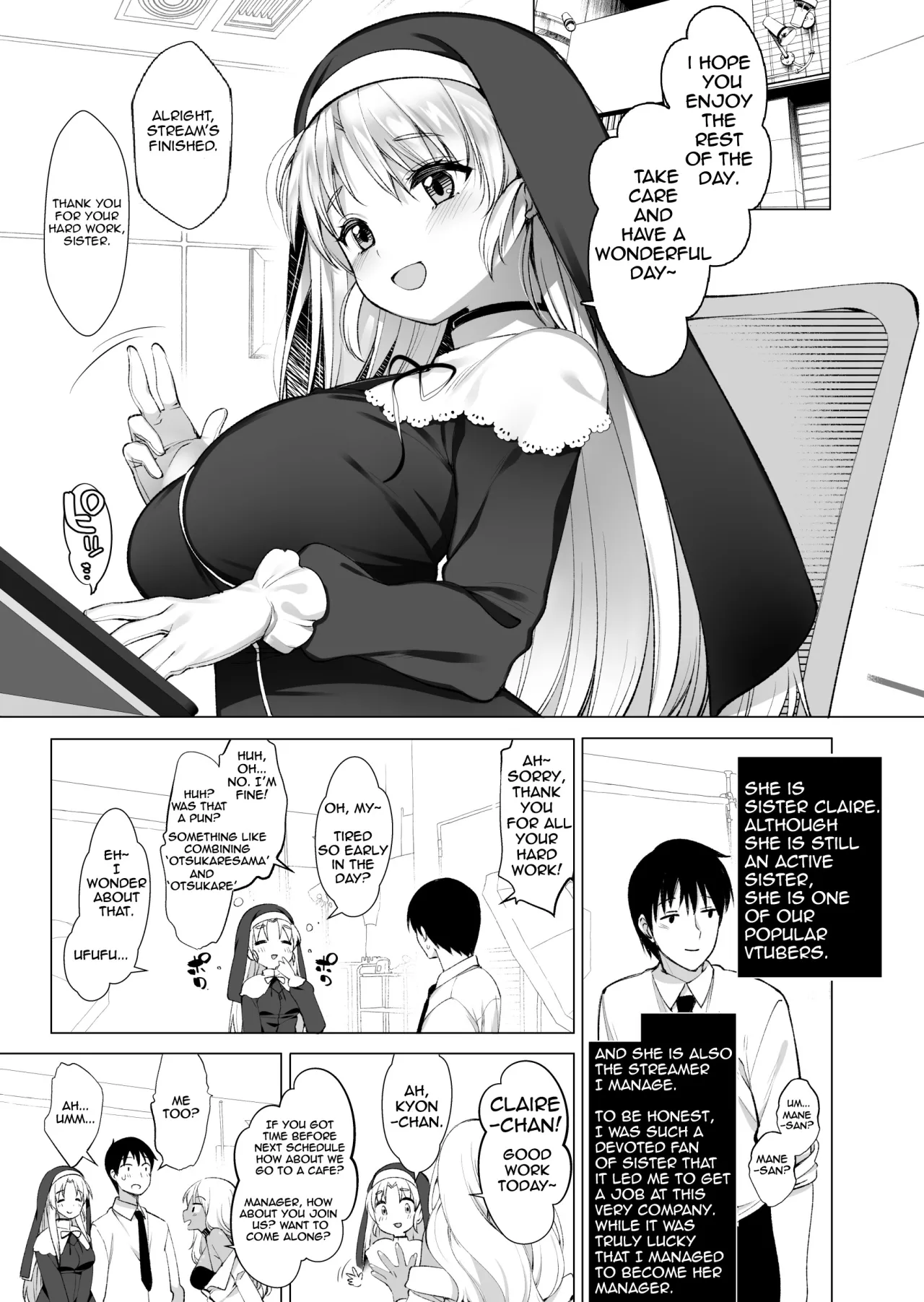 Sister Cleaire no Midara na Himitsu 4