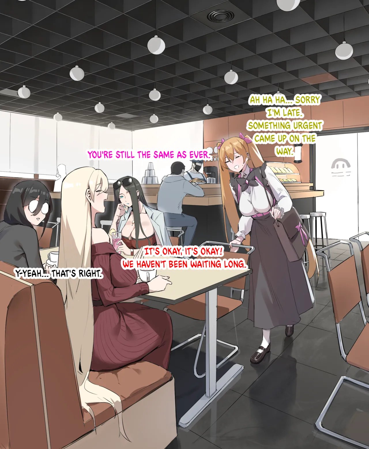Sisters' Tea Party 1