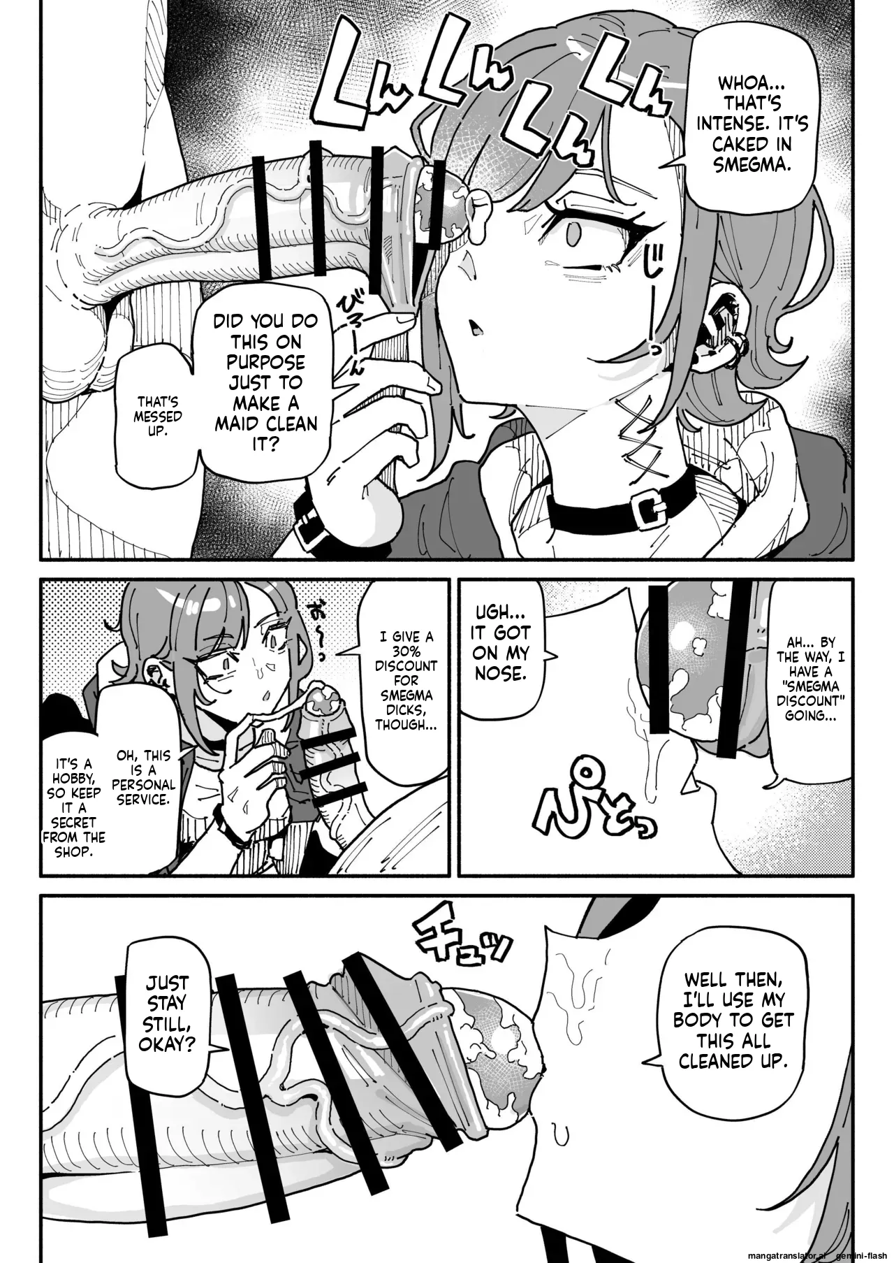 Smegma cleaning duty for phimotic penises 5