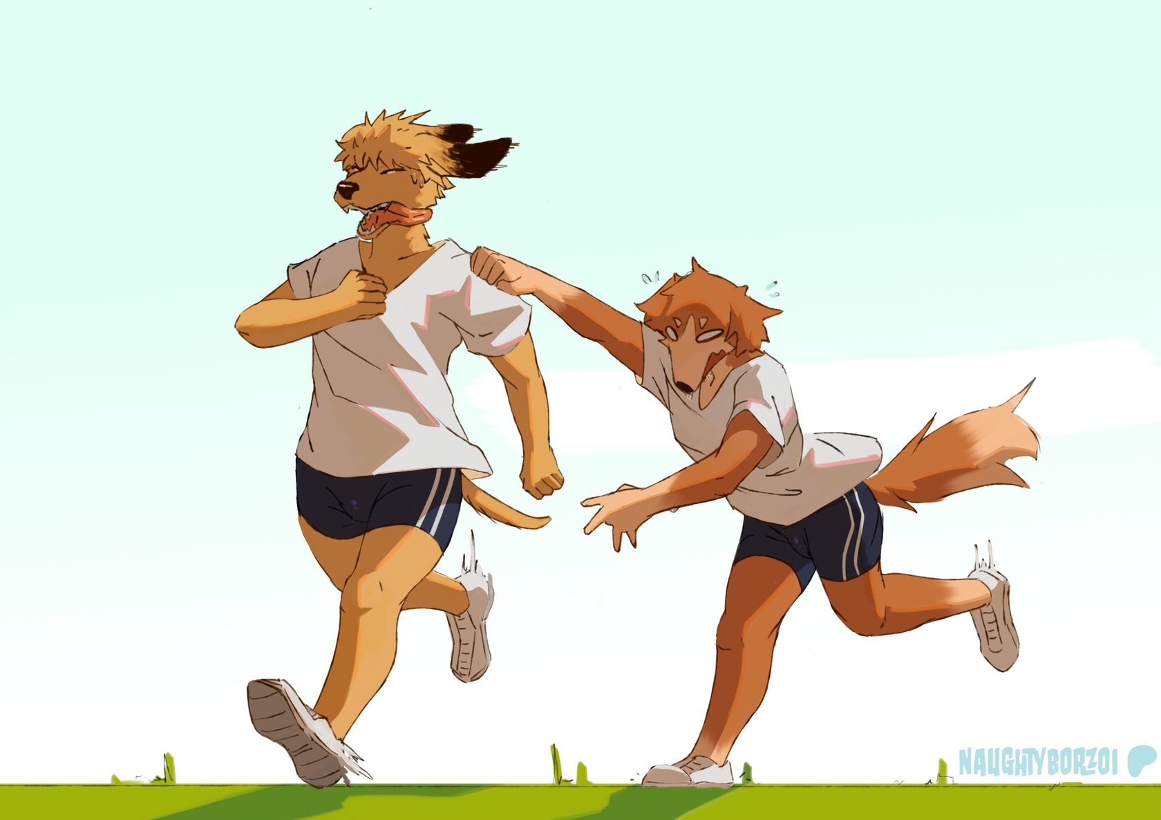 Smelly doggos (WIP) 1