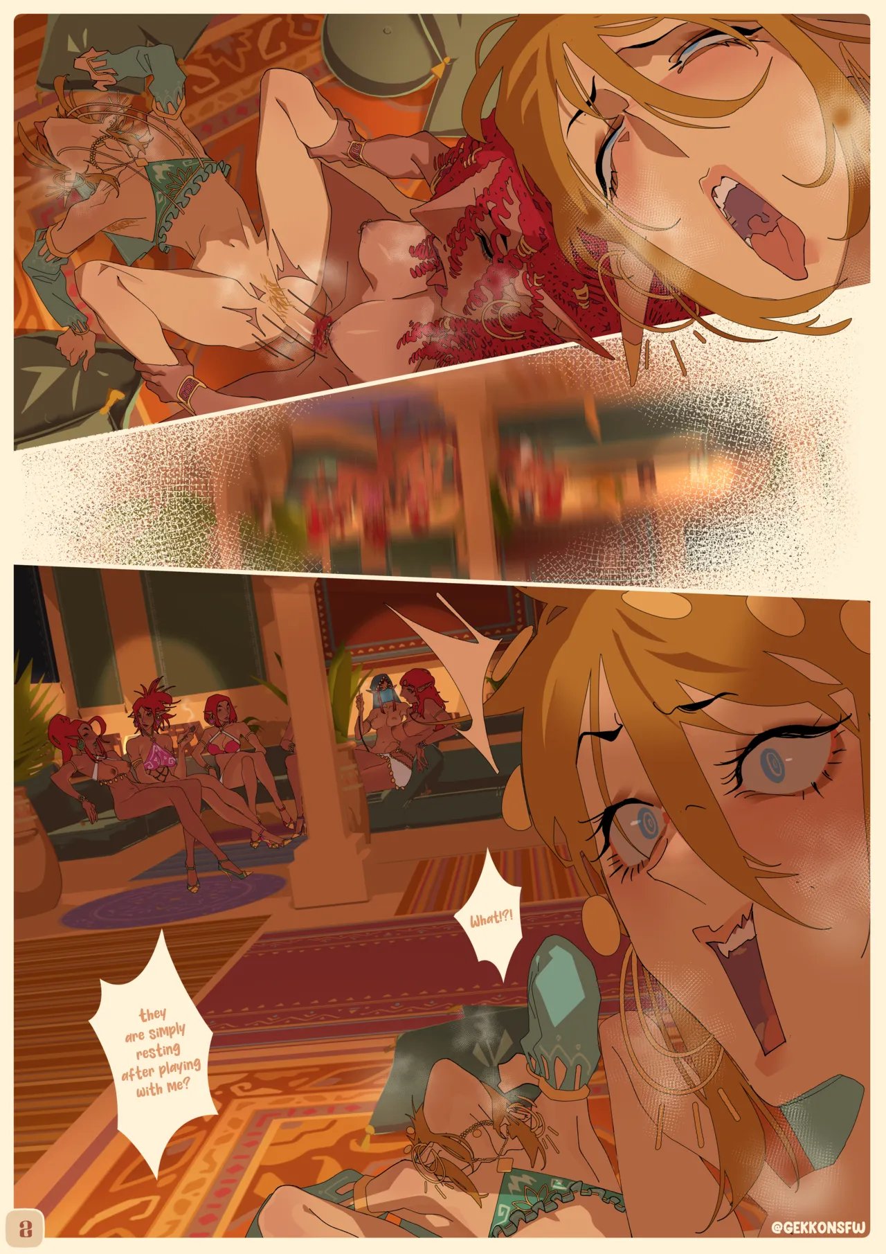 Sneaking into the Forbidden Town Ch 3 Oneshot - Page 2