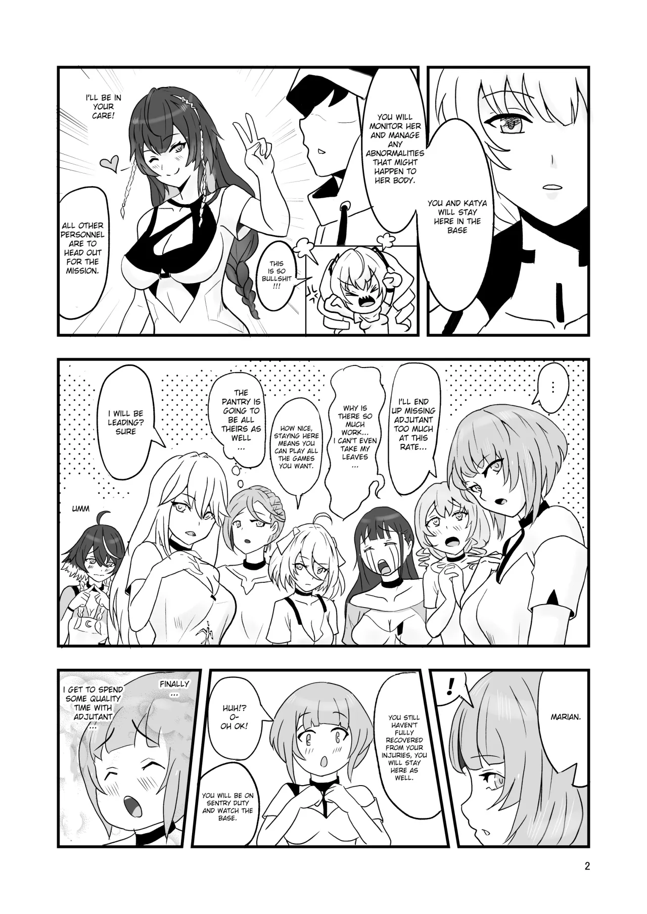 Snowbreak: Suppressed Desires ~S○OWBREAK HAREM BASE 4