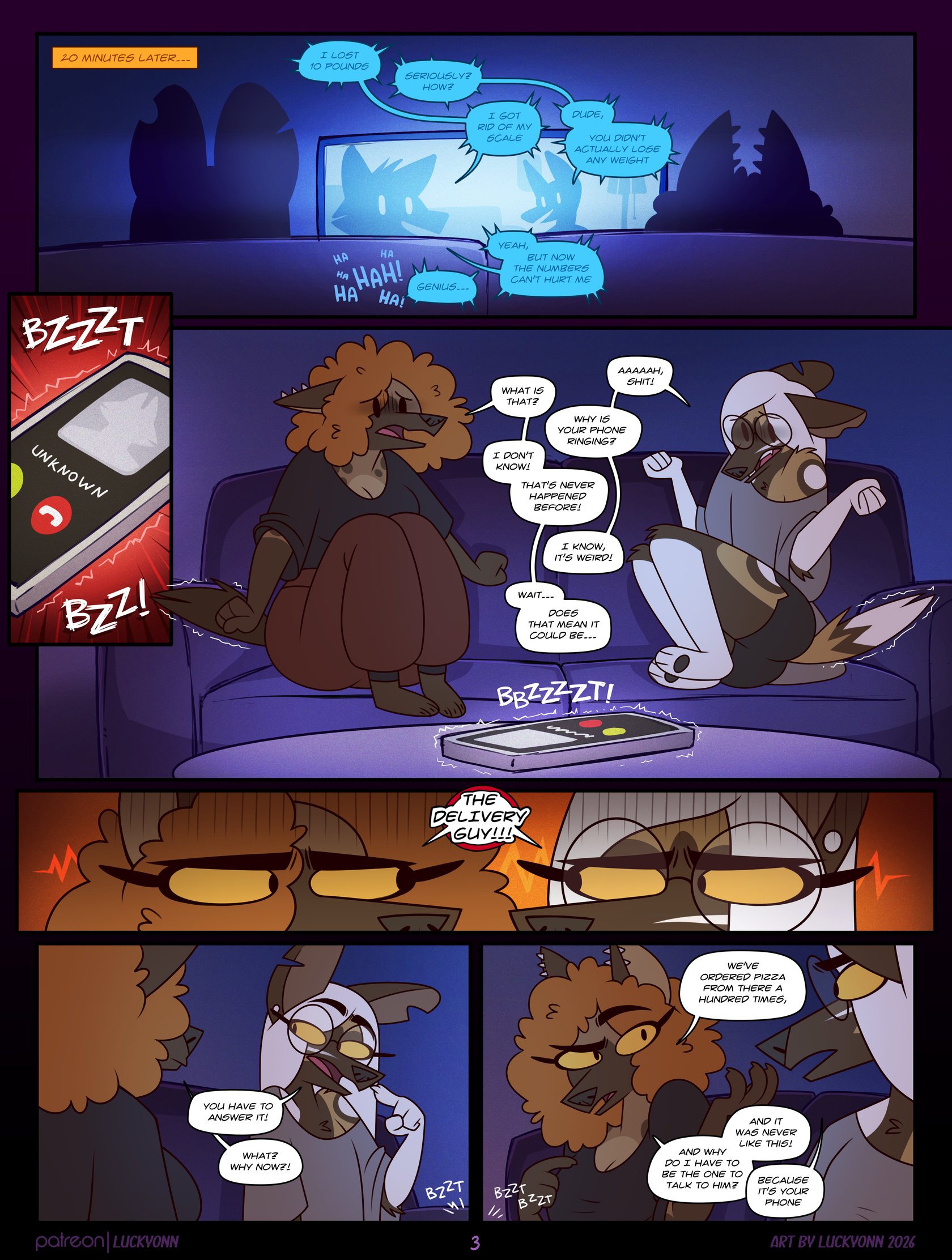 Sola and Martini: Pizza Time (ongoing) 3