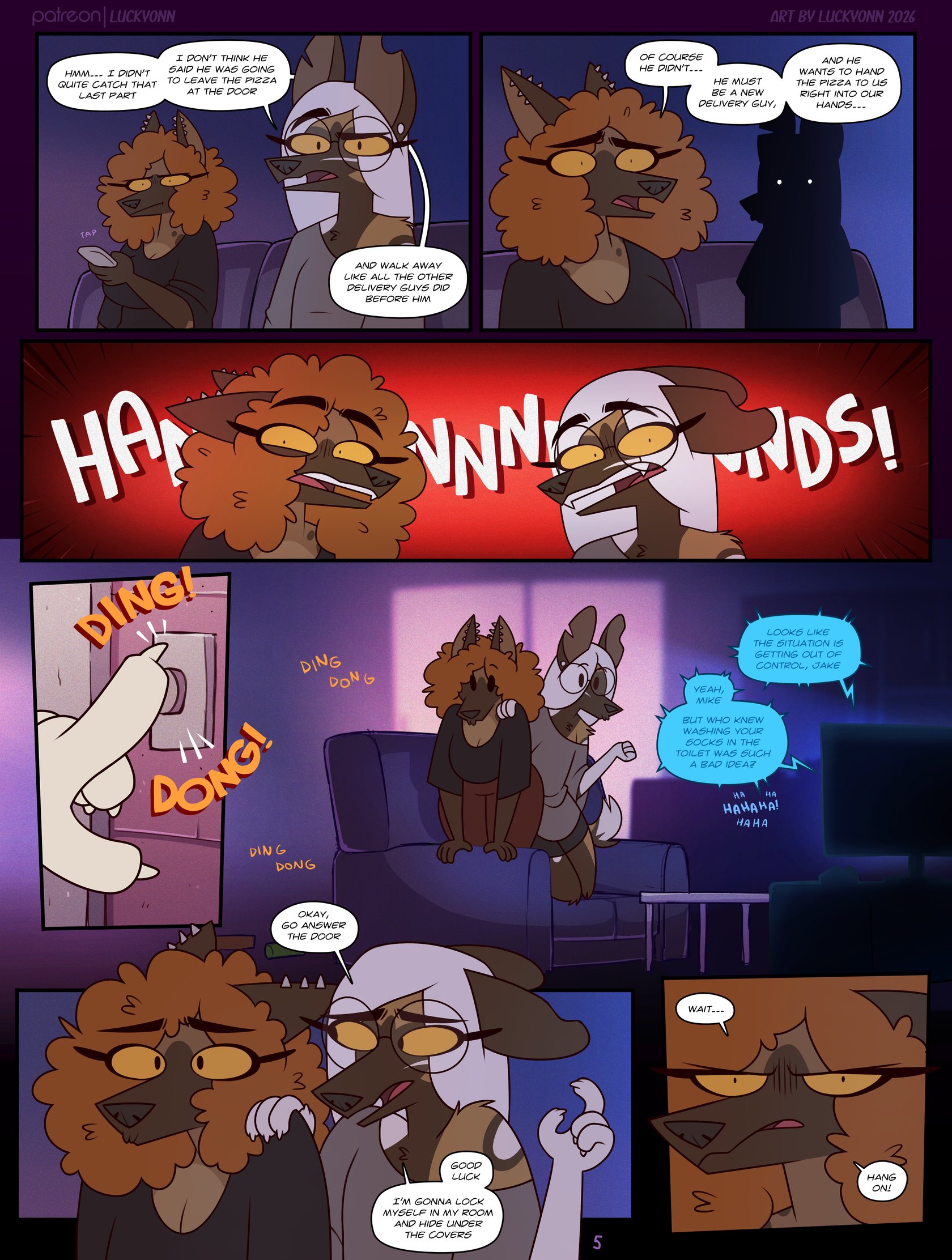 Sola and Martini: Pizza Time (ongoing) 5