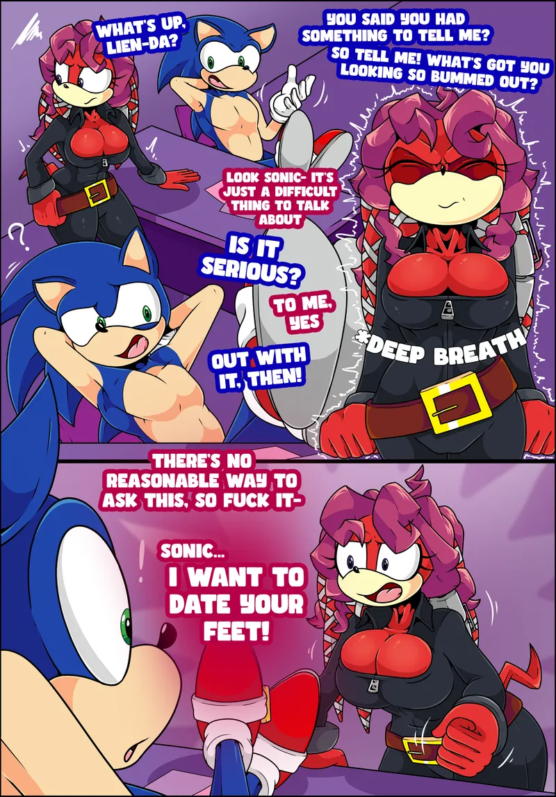 Sonic… I Want To Date Your Feet! 2