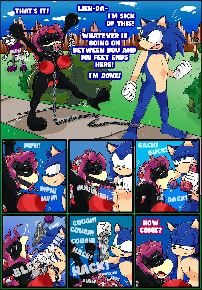 Sonic… I Want To Date Your Feet! 11