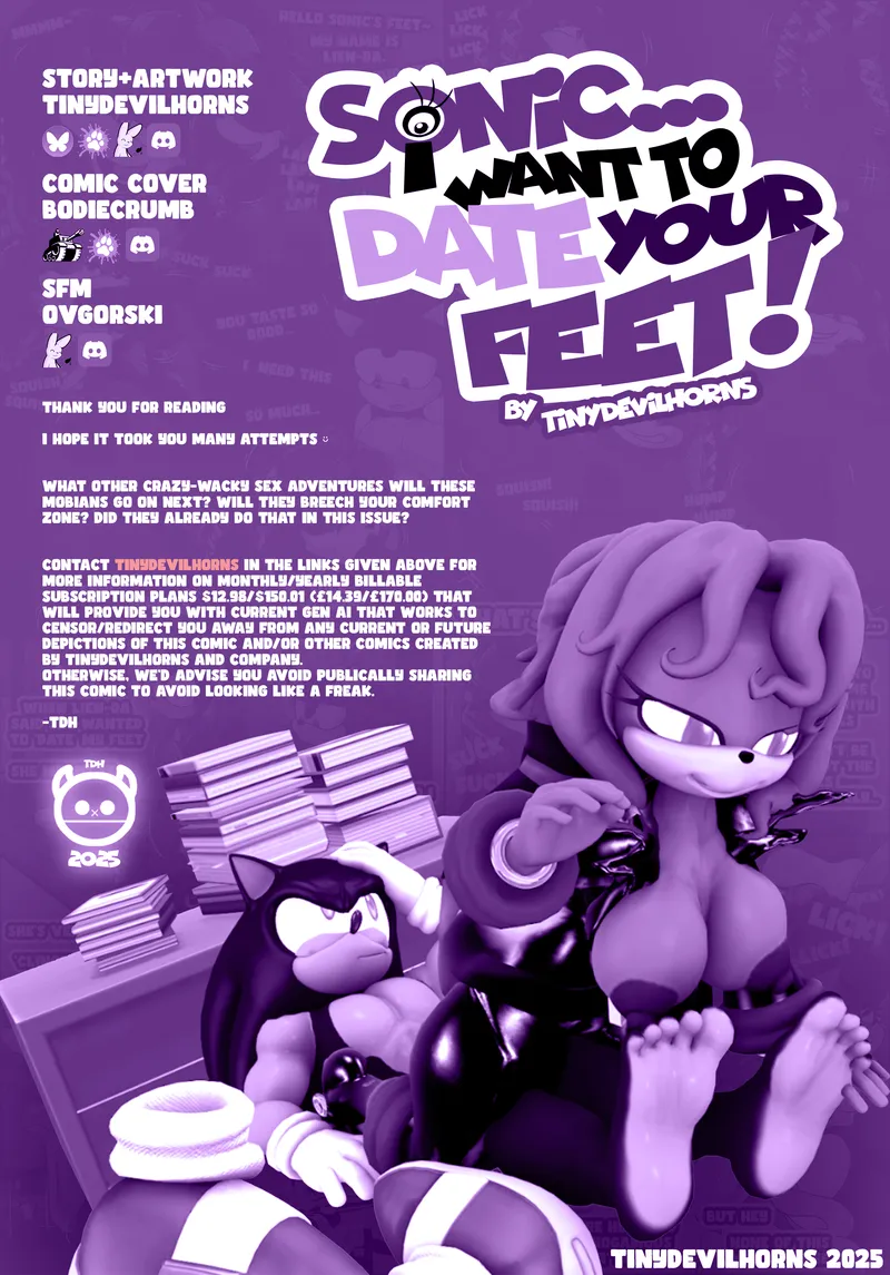 Sonic… I Want To Date Your Feet! 13
