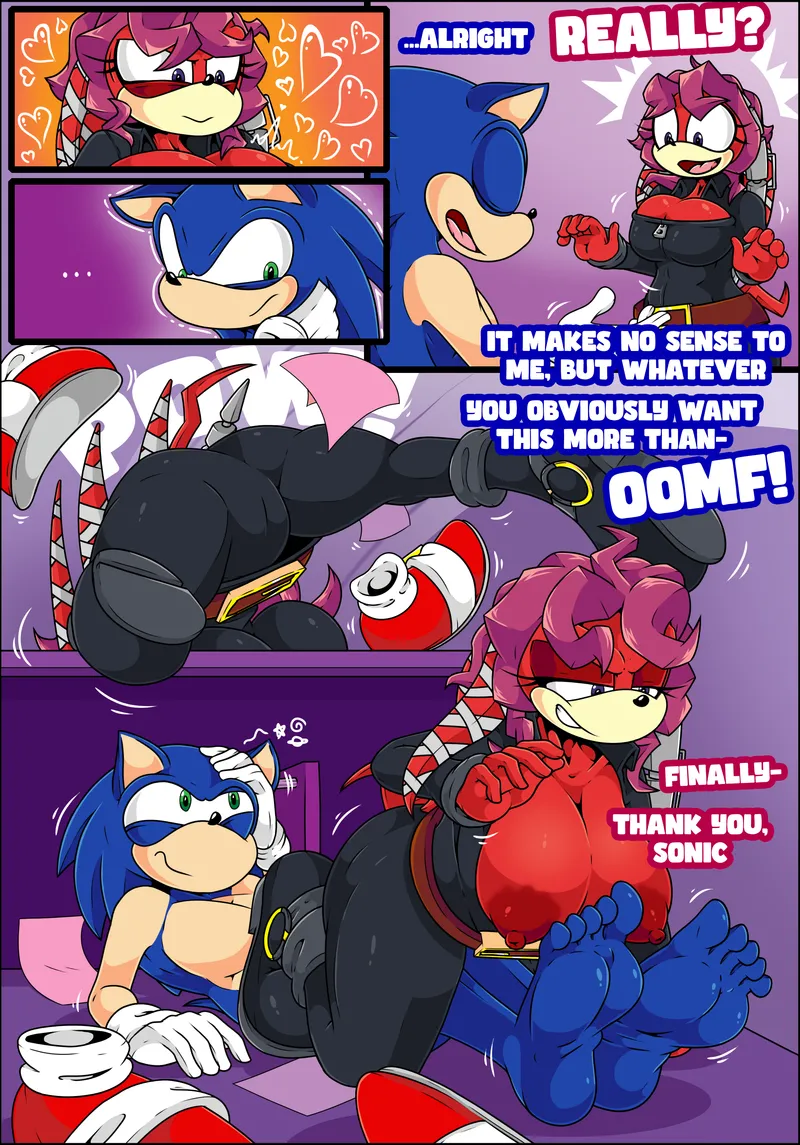 Sonic… I Want To Date Your Feet! 4