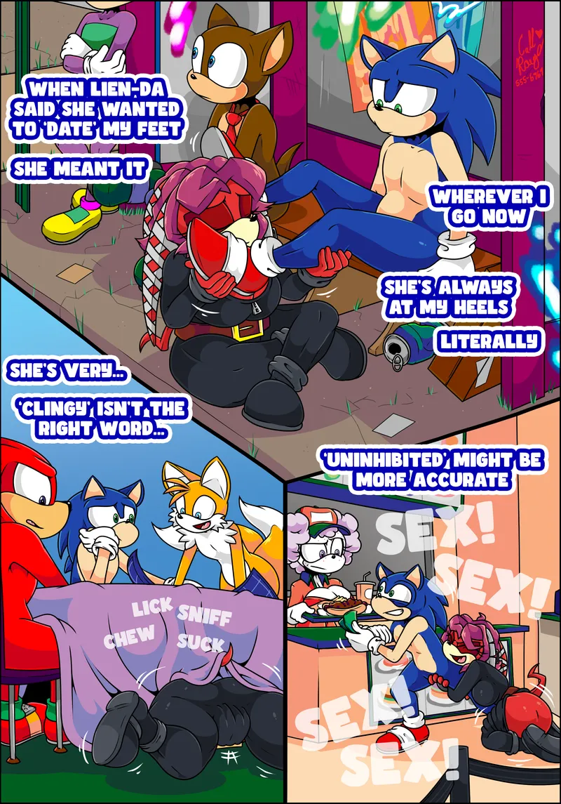 Sonic… I Want To Date Your Feet! 7
