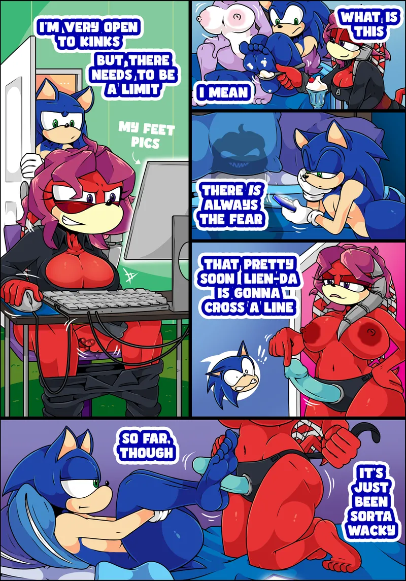 Sonic… I Want To Date Your Feet! 9