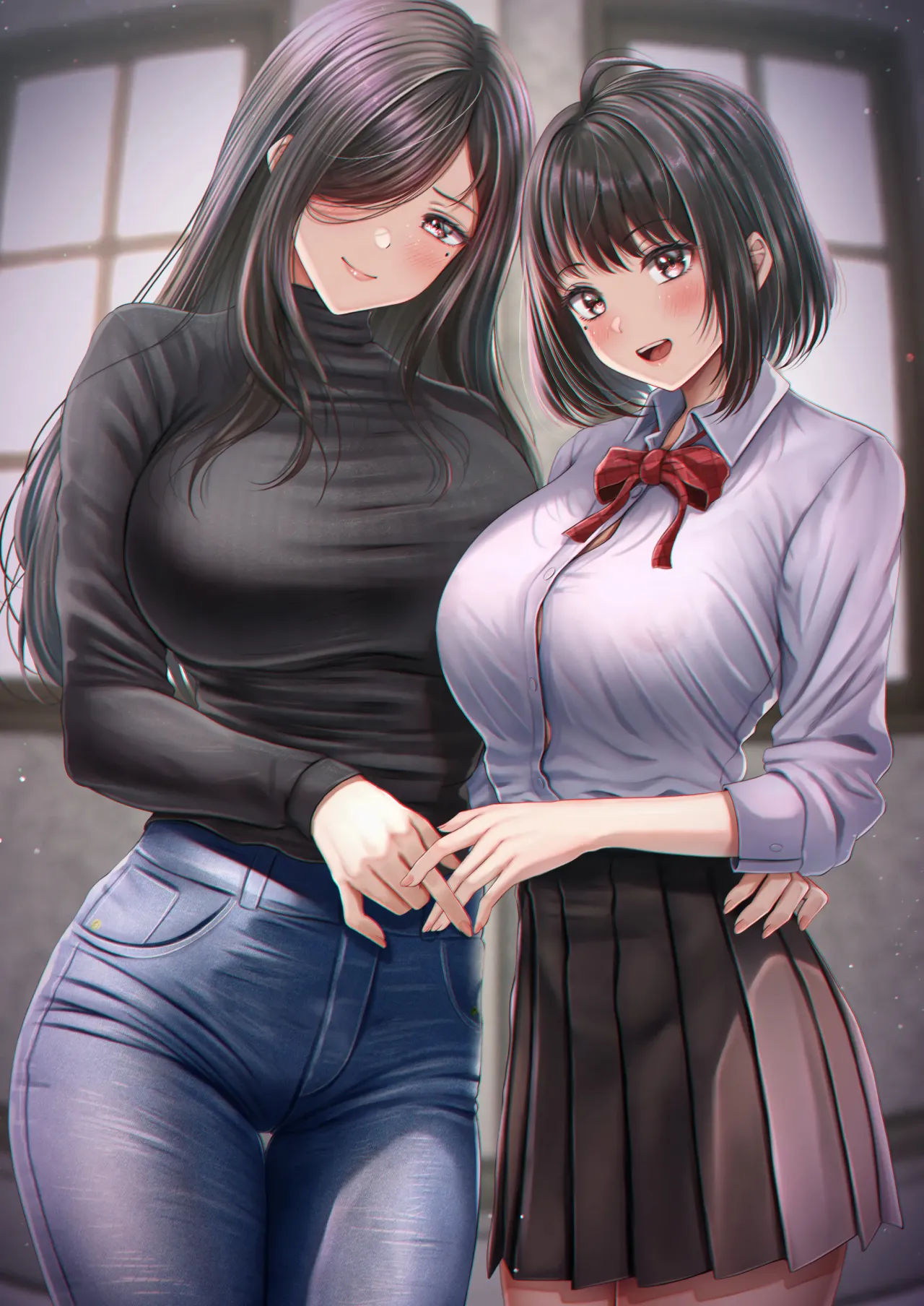 Sono toshi no hanareta kurokami shimai to omaruko suru hanashi 38