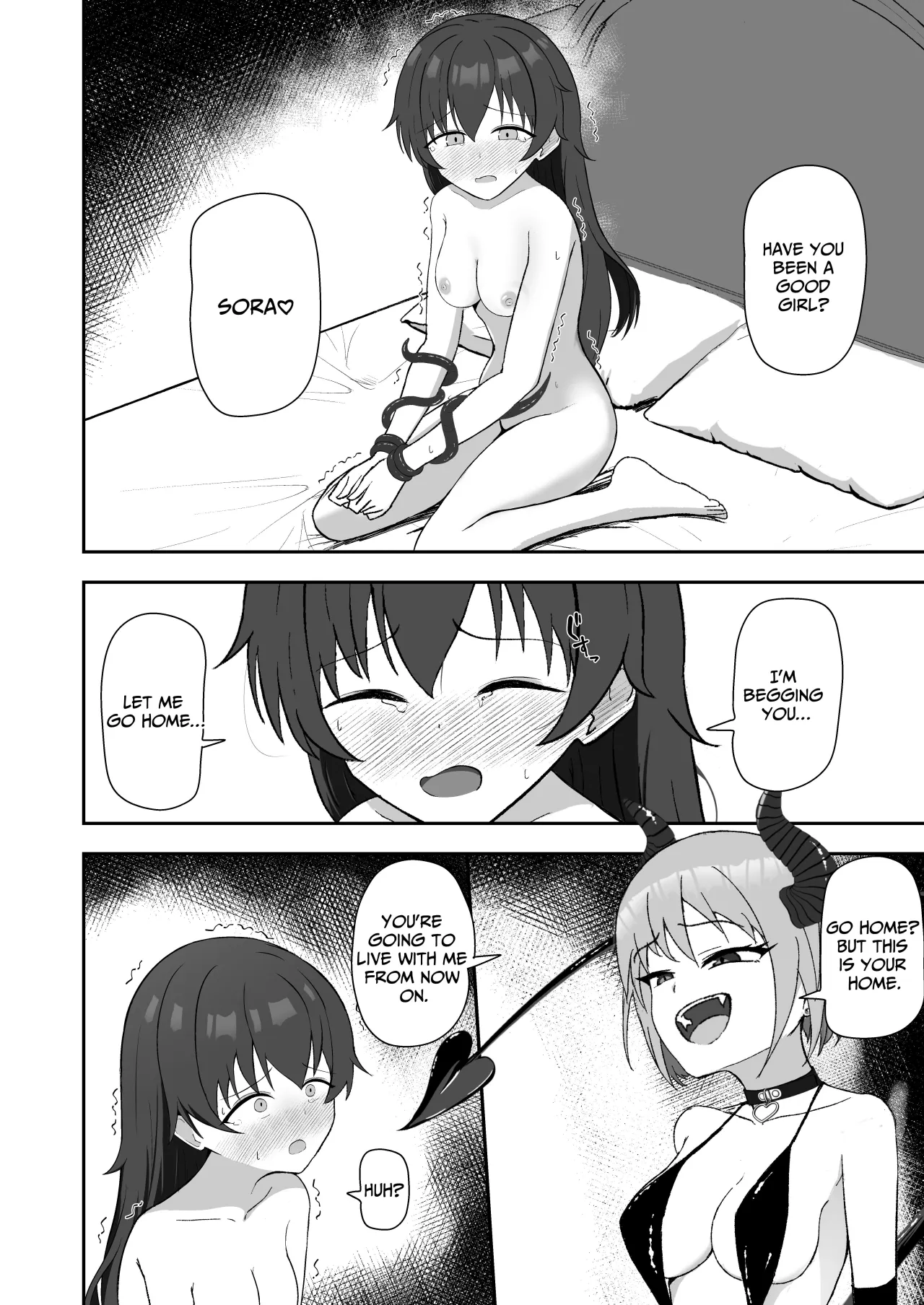 Sora-chan wa Inma no Kazoku ni Narimashita 3