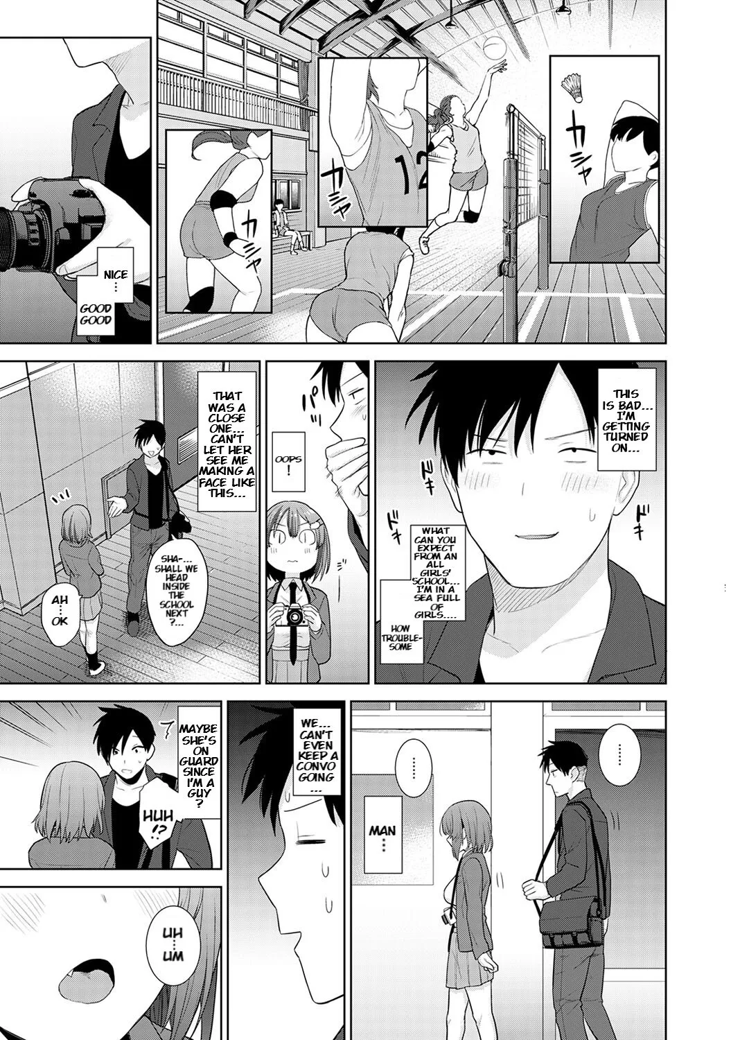 SotsuAl Cameraman to Shite Ichinenkan Joshikou no Event e Doukou Suru Koto ni Natta Hanashi Ch. 1 4