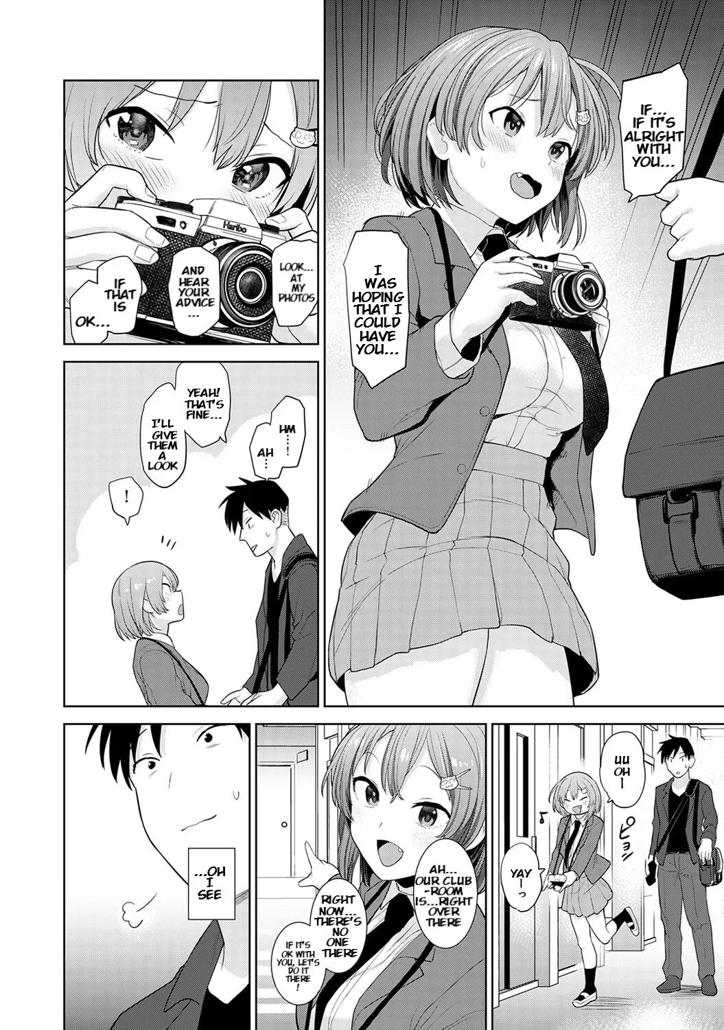 SotsuAl Cameraman to Shite Ichinenkan Joshikou no Event e Doukou Suru Koto ni Natta Hanashi Ch. 1 5