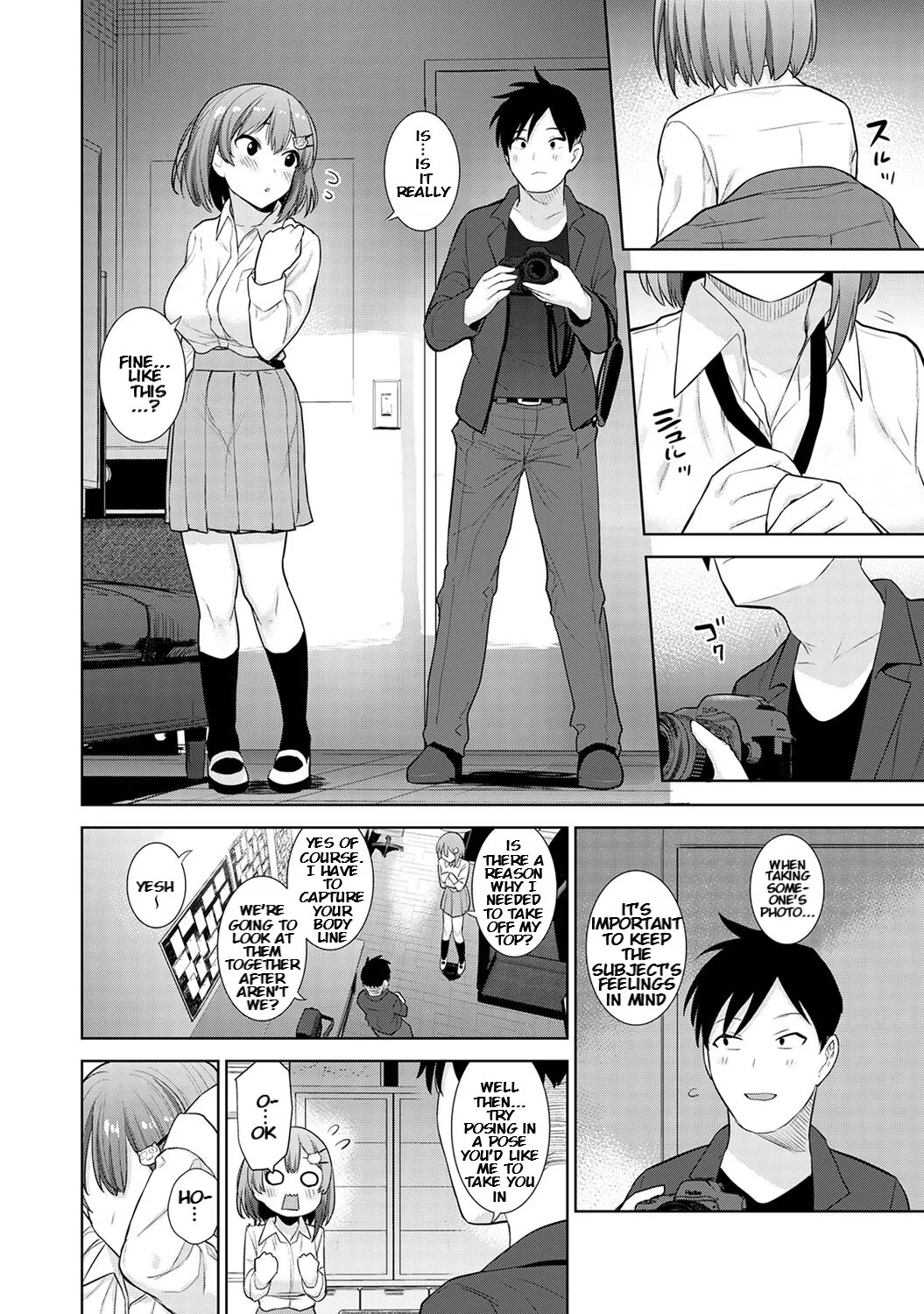 SotsuAl Cameraman to Shite Ichinenkan Joshikou no Event e Doukou Suru Koto ni Natta Hanashi Ch. 1 9