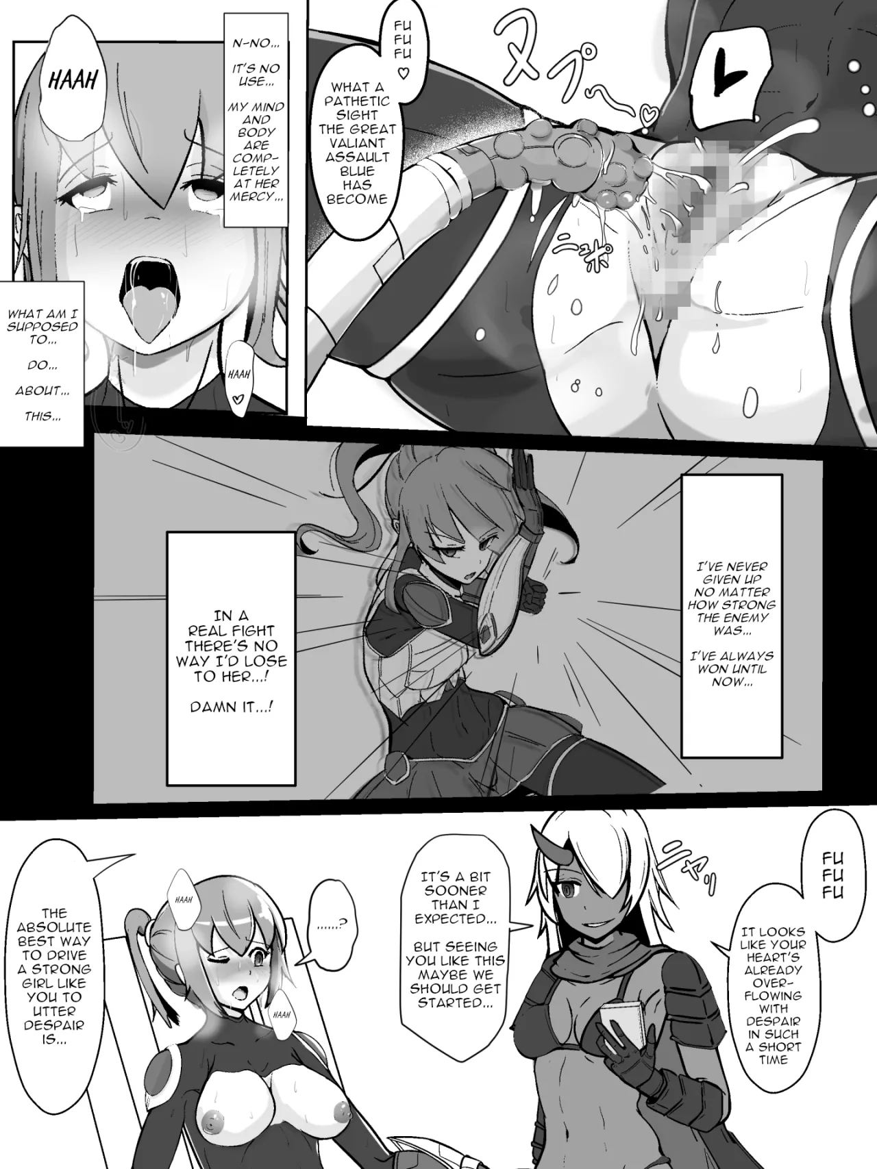 Soukou Senki Assault Blue ~Haiboku Heroine Subete o Ubaware Zetsubousu~ 14