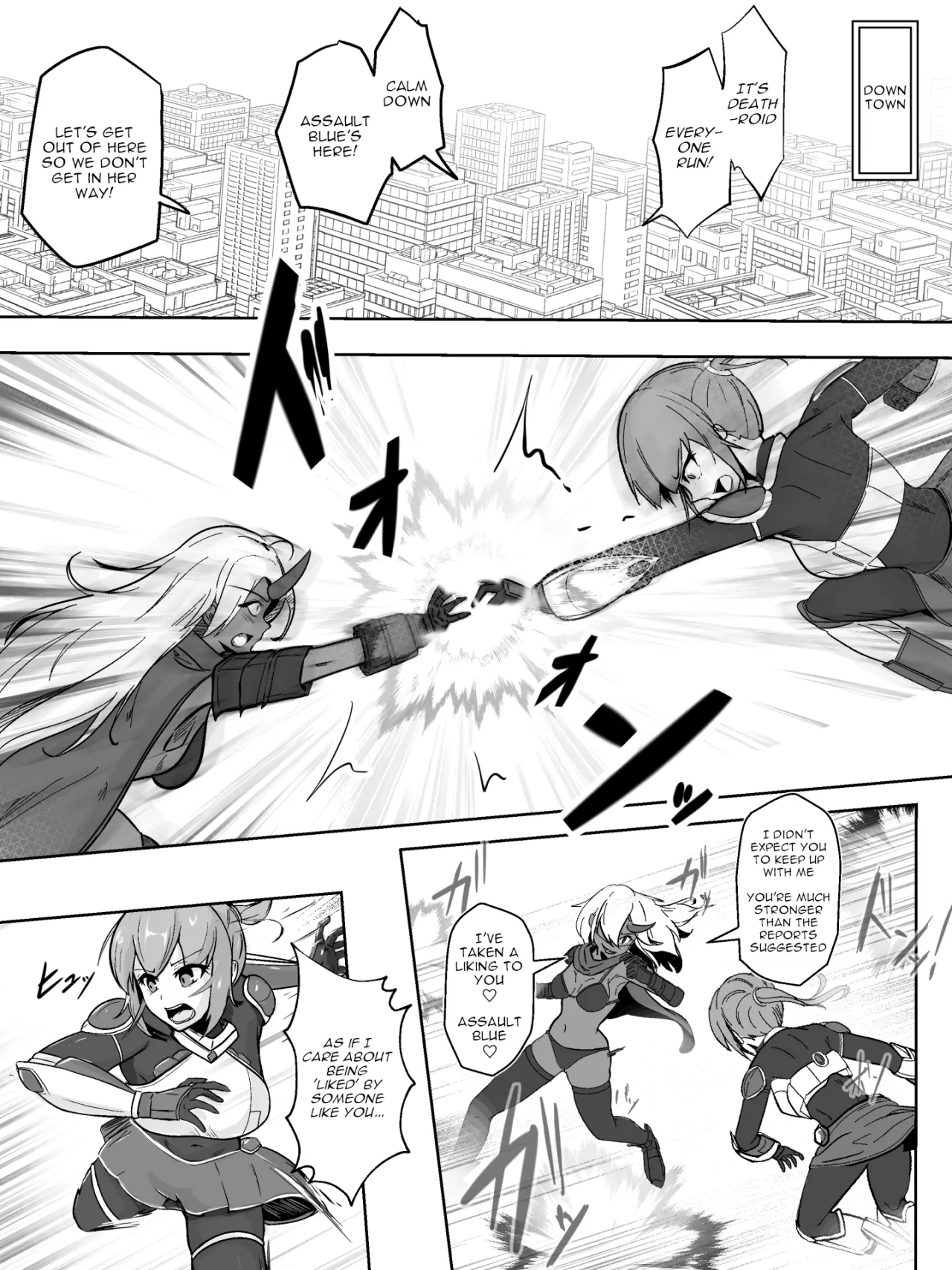 Soukou Senki Assault Blue ~Haiboku Heroine Subete o Ubaware Zetsubousu~ 3