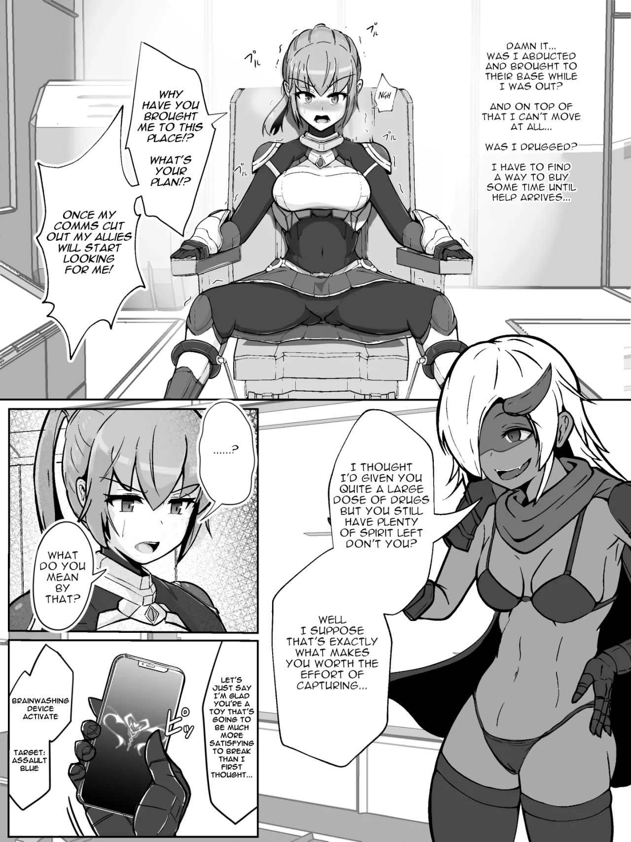 Soukou Senki Assault Blue ~Haiboku Heroine Subete o Ubaware Zetsubousu~ 8