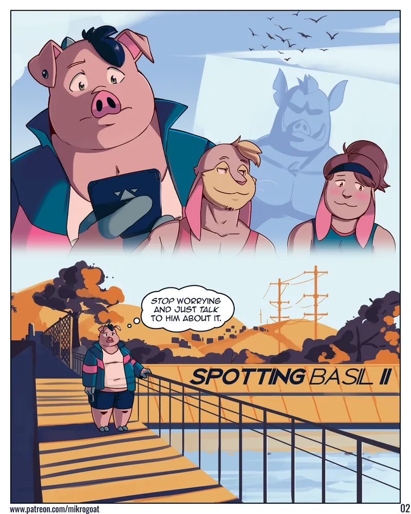 Spotting Basil 2 3