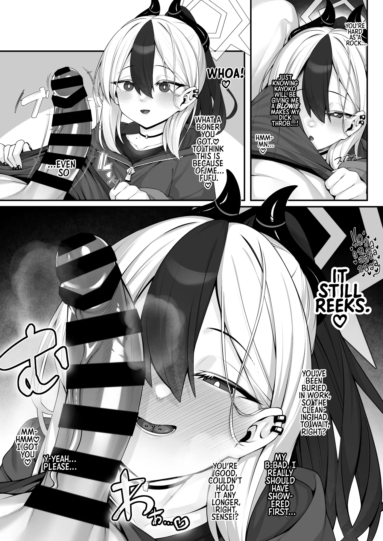 Sputum Shita-pi Kayoko ni Fella de Nuite Morau dake no Tanpen Manga 2