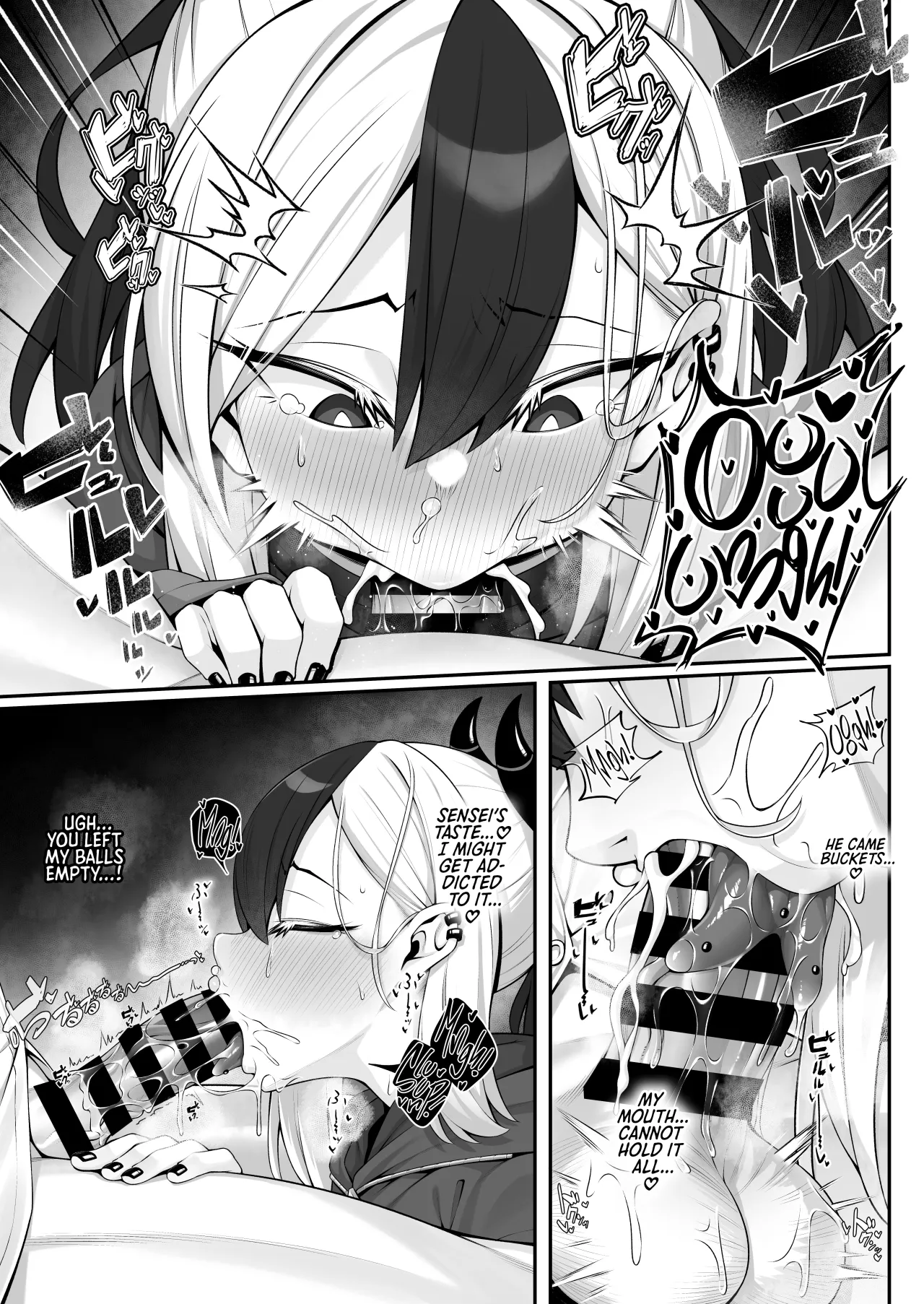 Sputum Shita-pi Kayoko ni Fella de Nuite Morau dake no Tanpen Manga 6