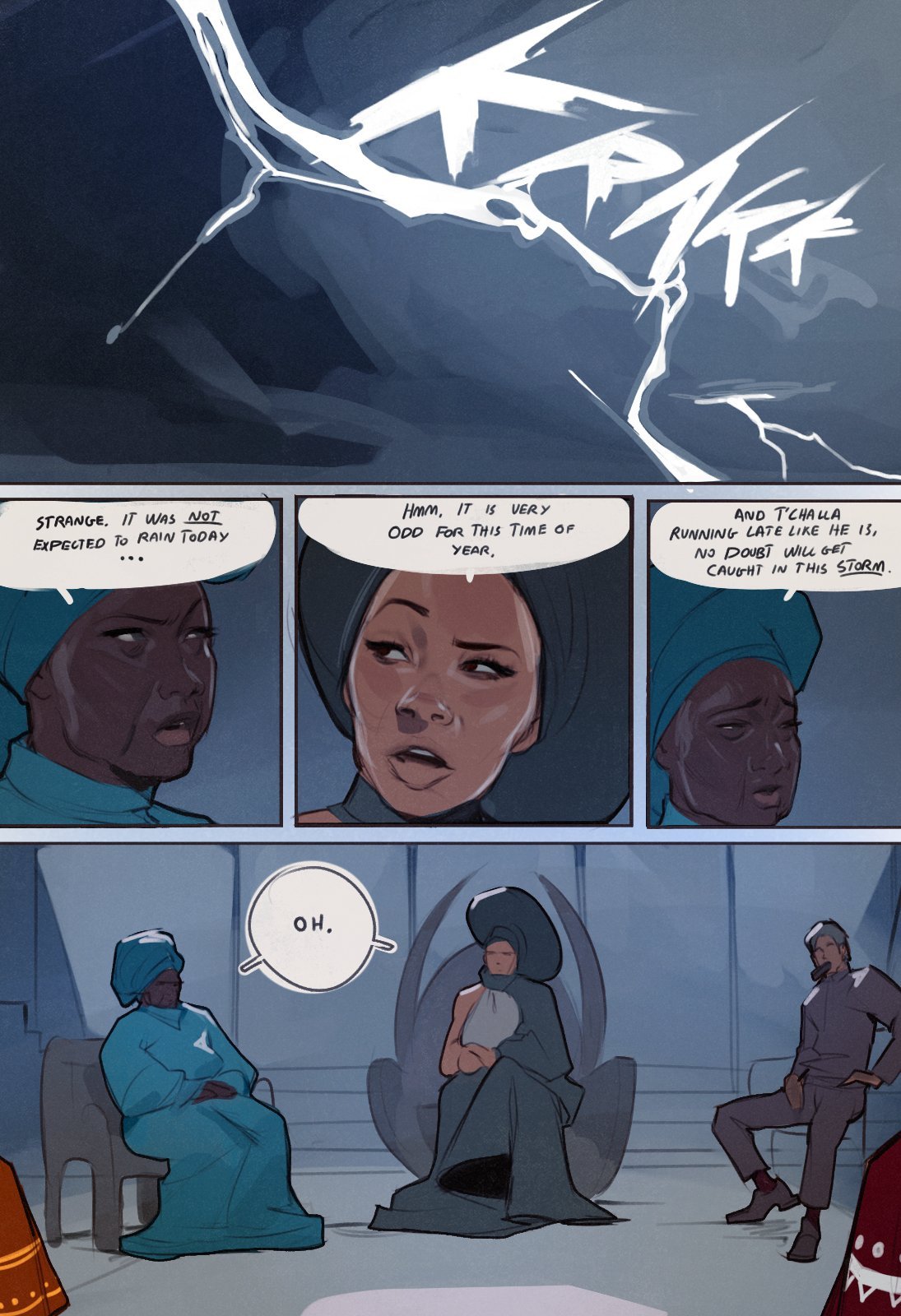 Storm x T'challa 8
