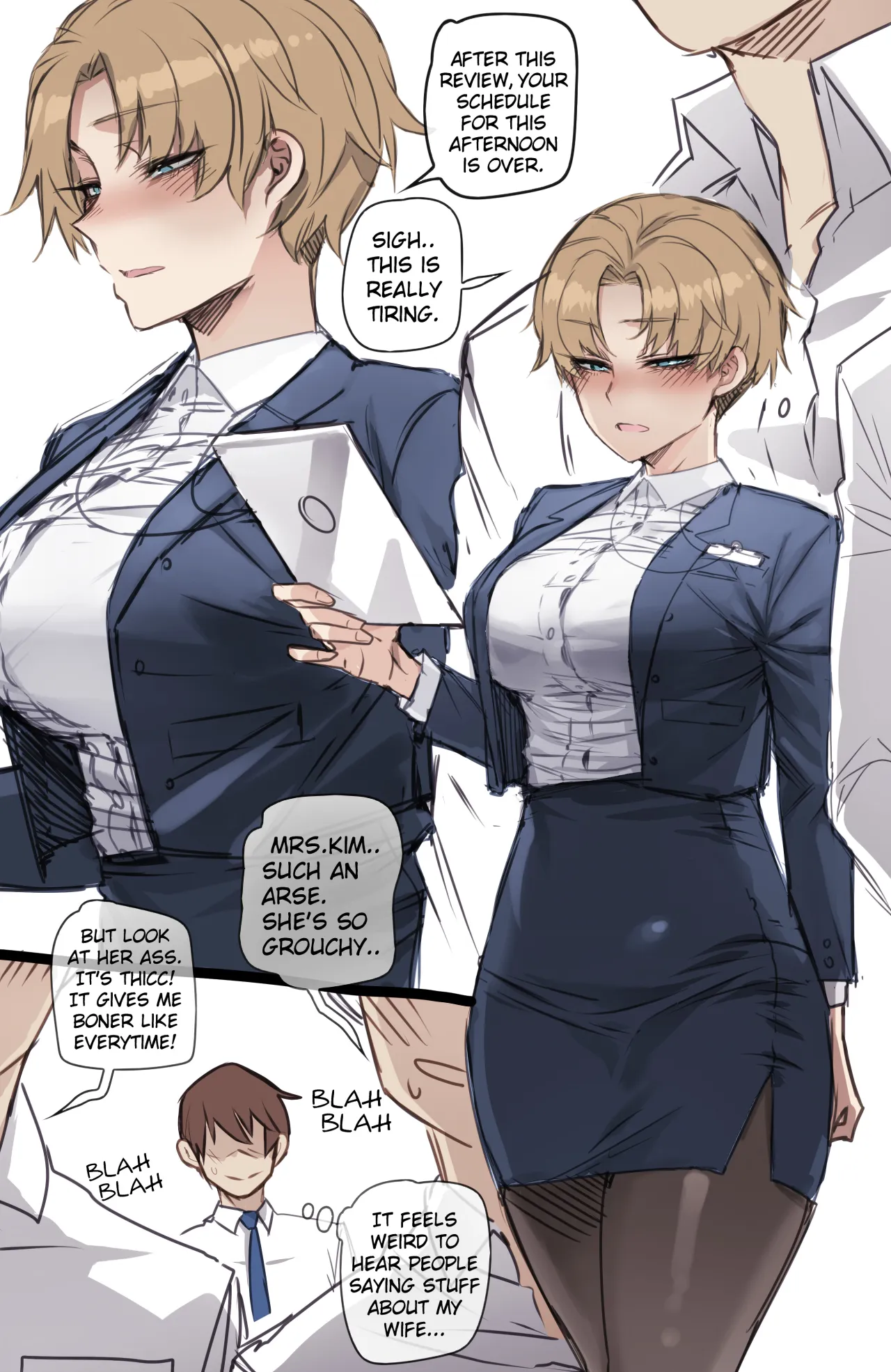 strict wife - Colorized 1