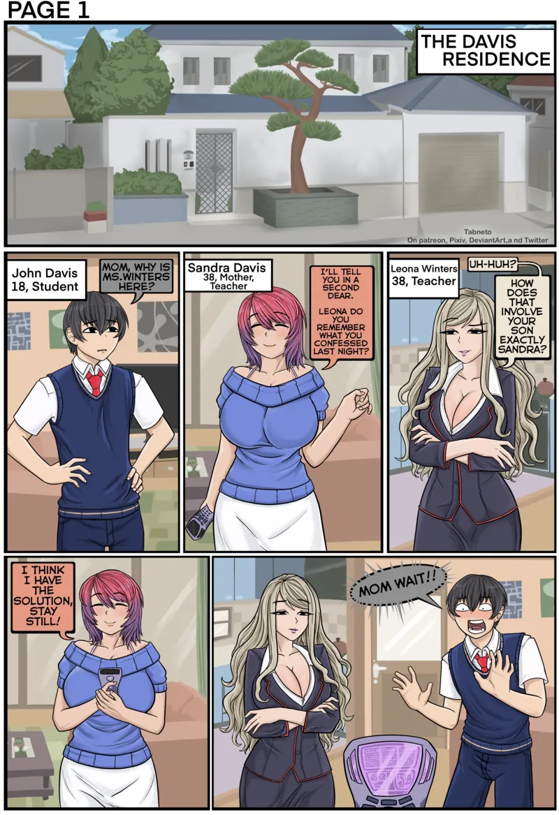 Student Transfer Body Swap – Leona x John 1