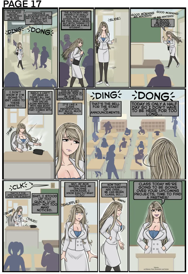 Student Transfer Body Swap – Leona x John 17