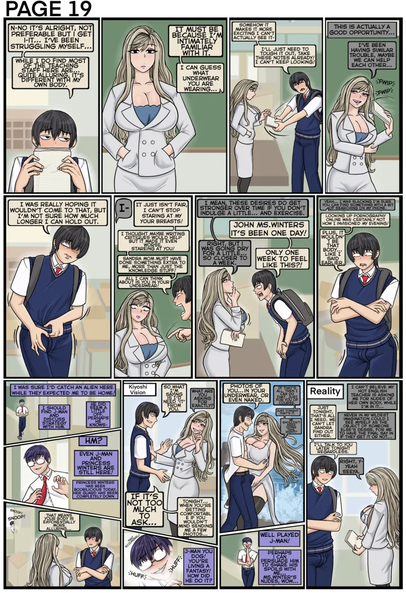 Student Transfer Body Swap – Leona x John 19