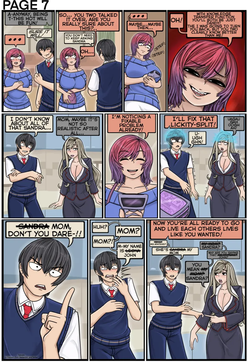Student Transfer Body Swap – Leona x John 7