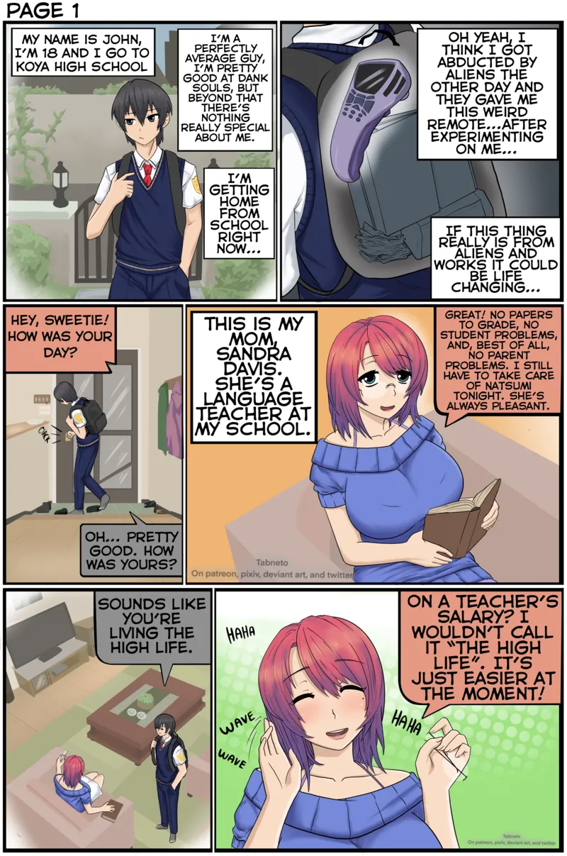 Student Transfer Body Swap – Sandra 1