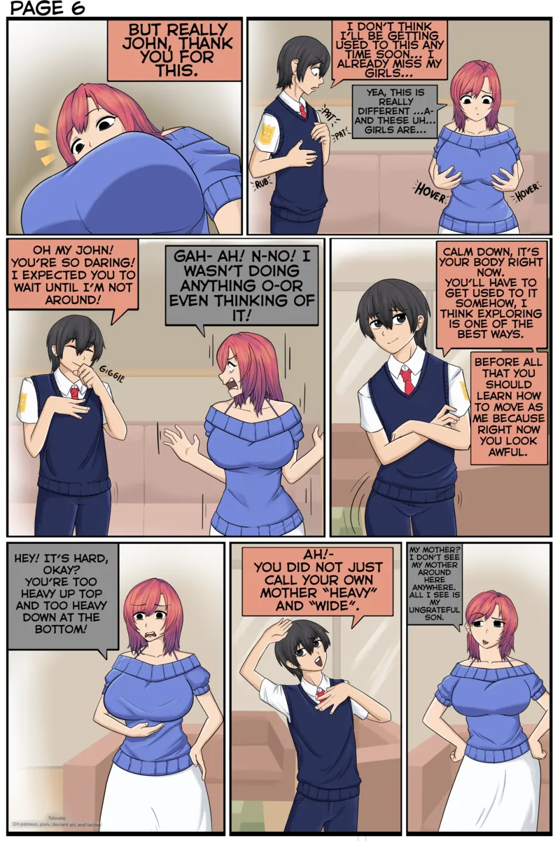 Student Transfer Body Swap – Sandra 6