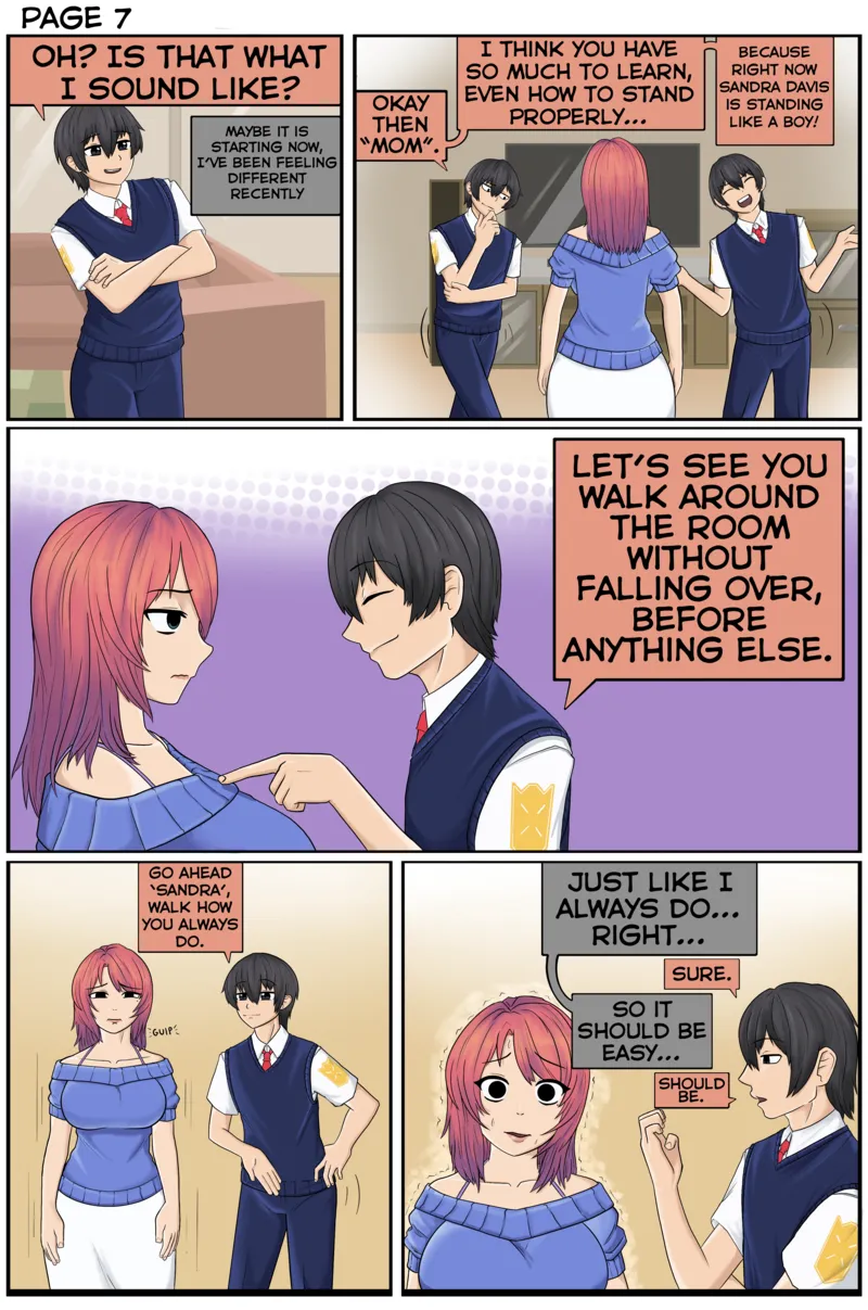 Student Transfer Body Swap – Sandra 7