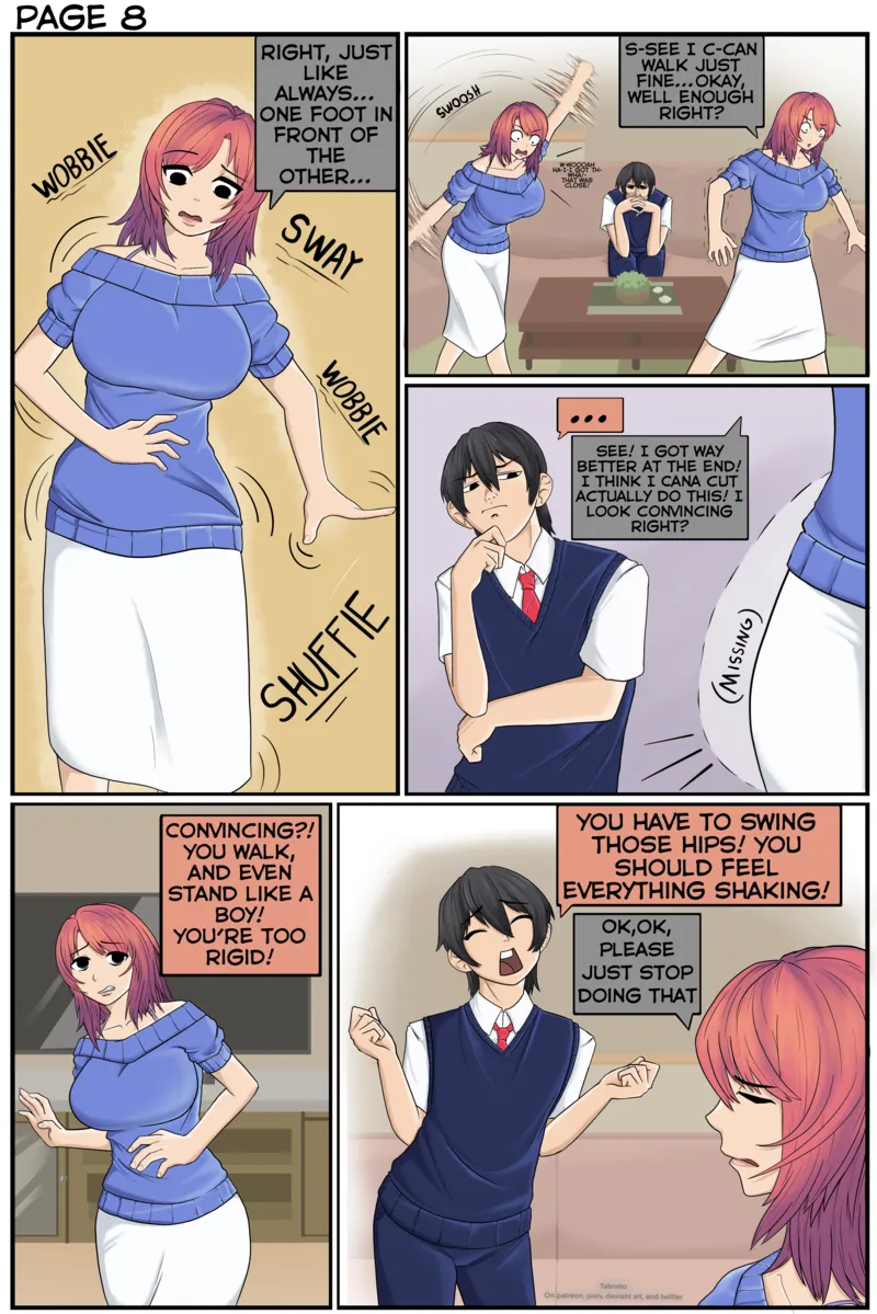 Student Transfer Body Swap – Sandra 8