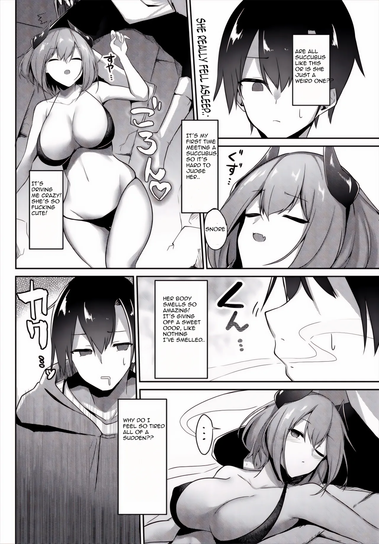 Succubus-chan wa  Tabezakari 6