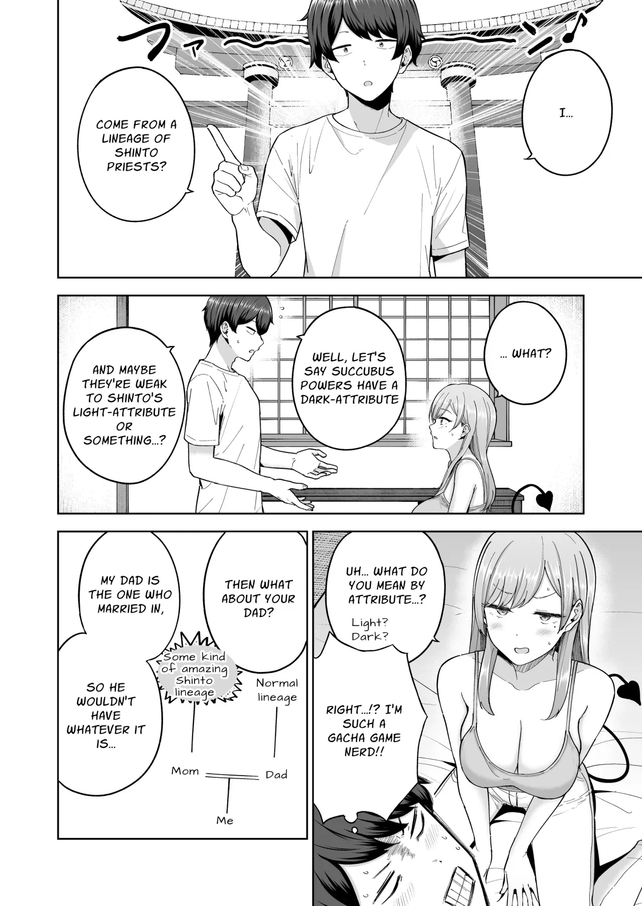 Succubus-san Chi no Kazoku Kankei 15